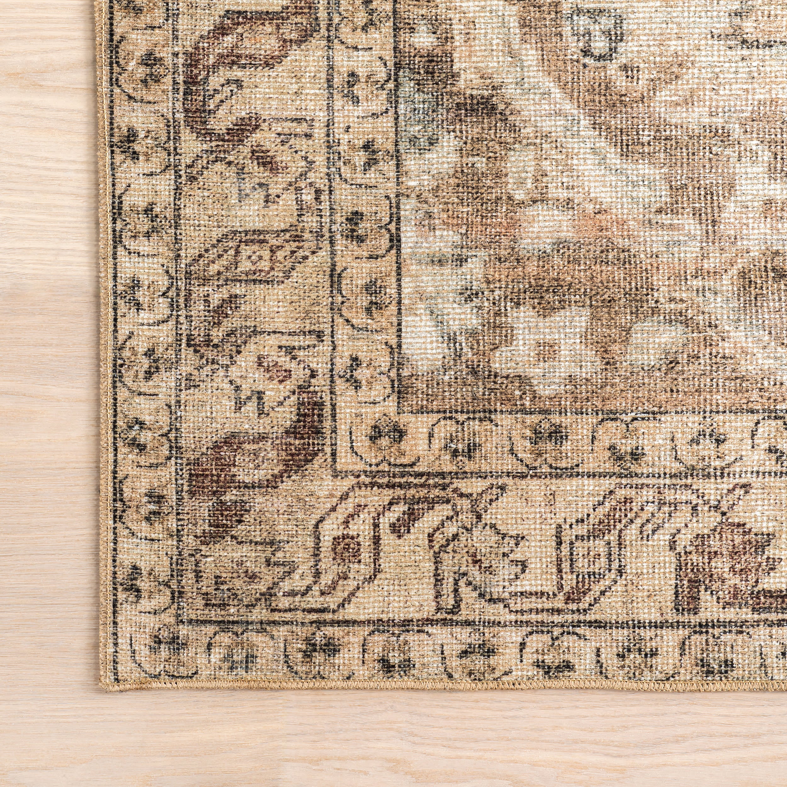 Bay Head Antiqued Jute-Blend Rug | Beige - Image 4