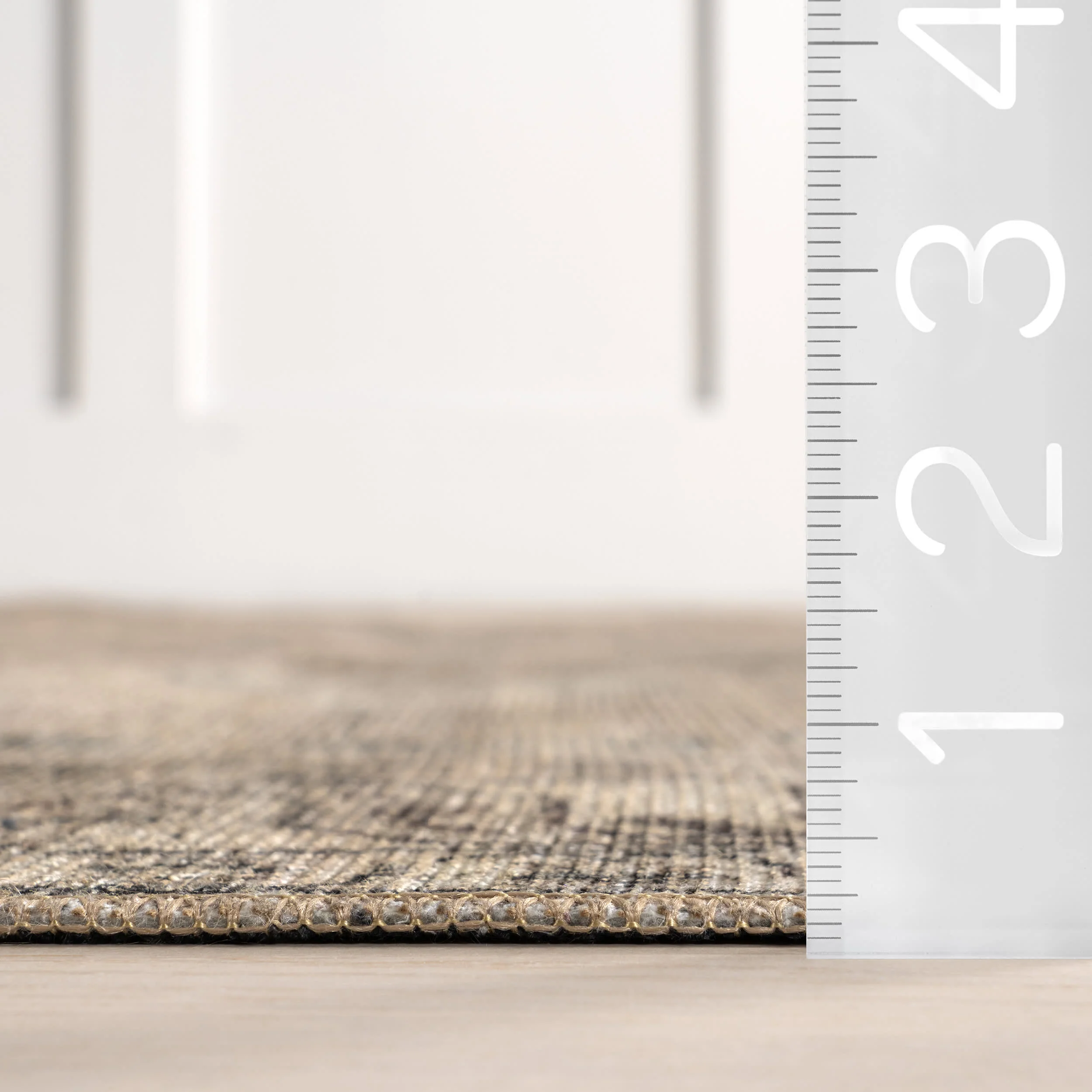 Bay Head Antiqued Jute-Blend Rug | Beige - Image 6