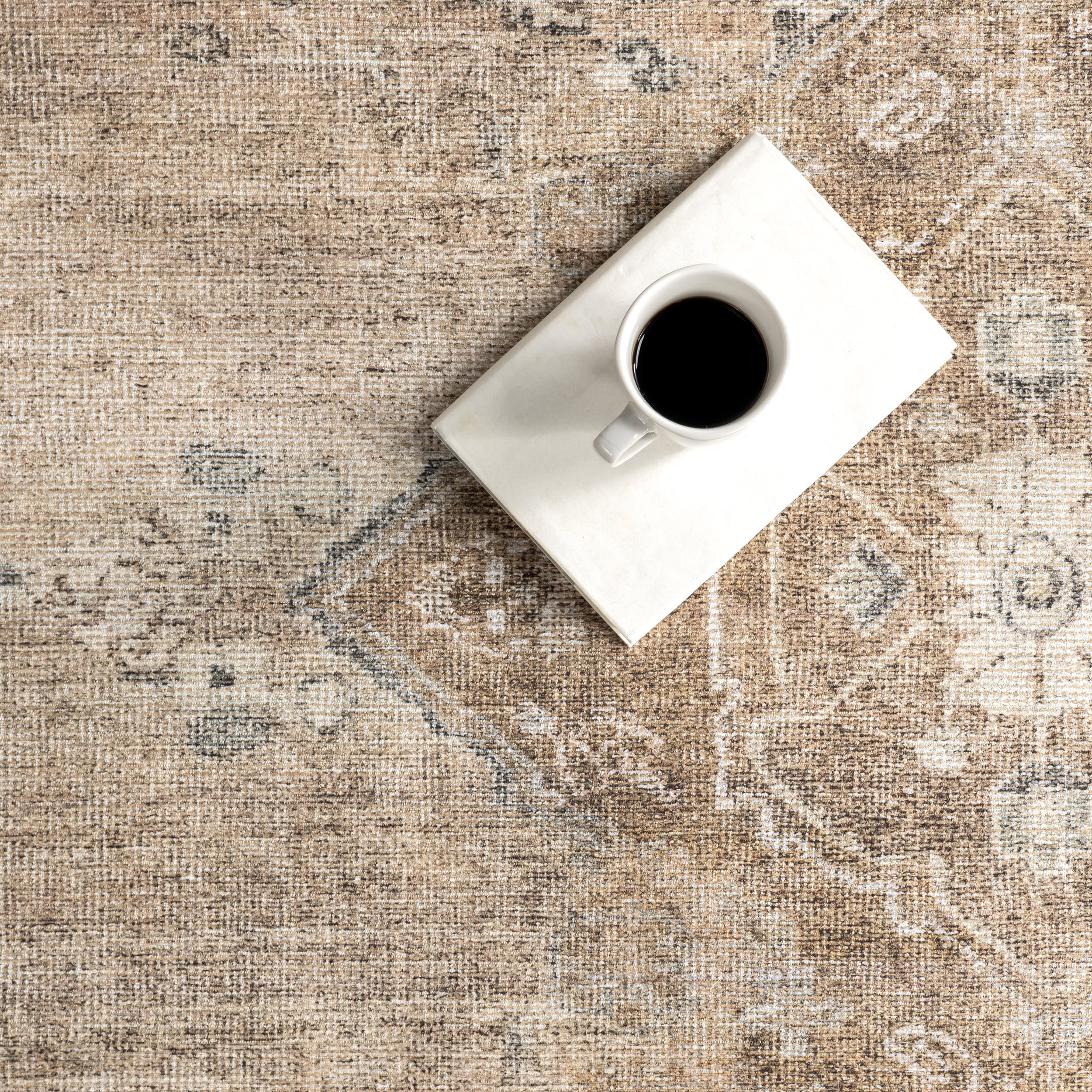 Bay Head Antiqued Jute-Blend Rug | Beige - Image 8