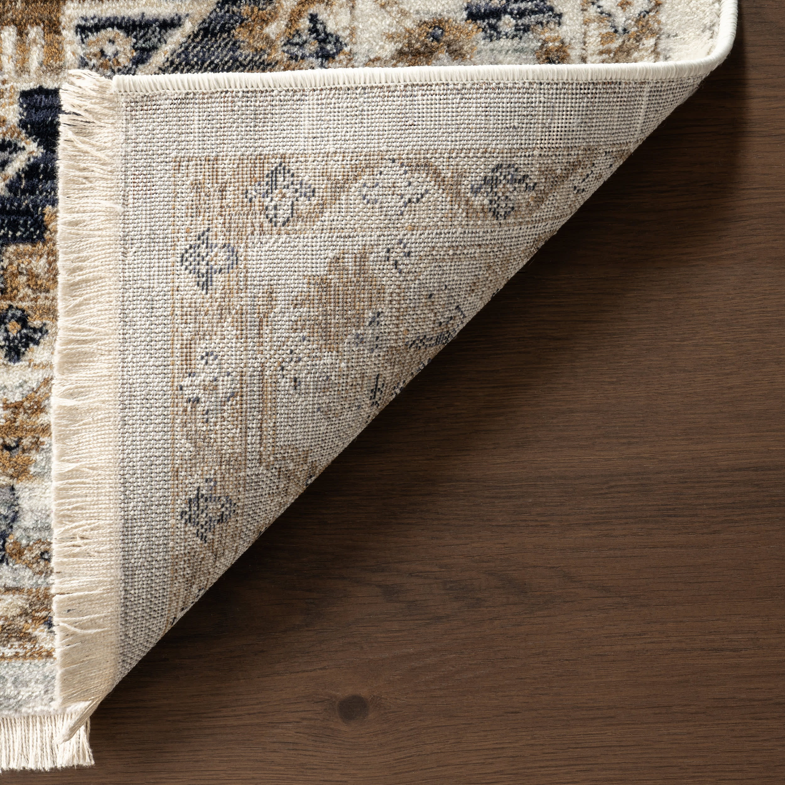 Baylee Geometric Medallion Rug | Light Blue - Image 6