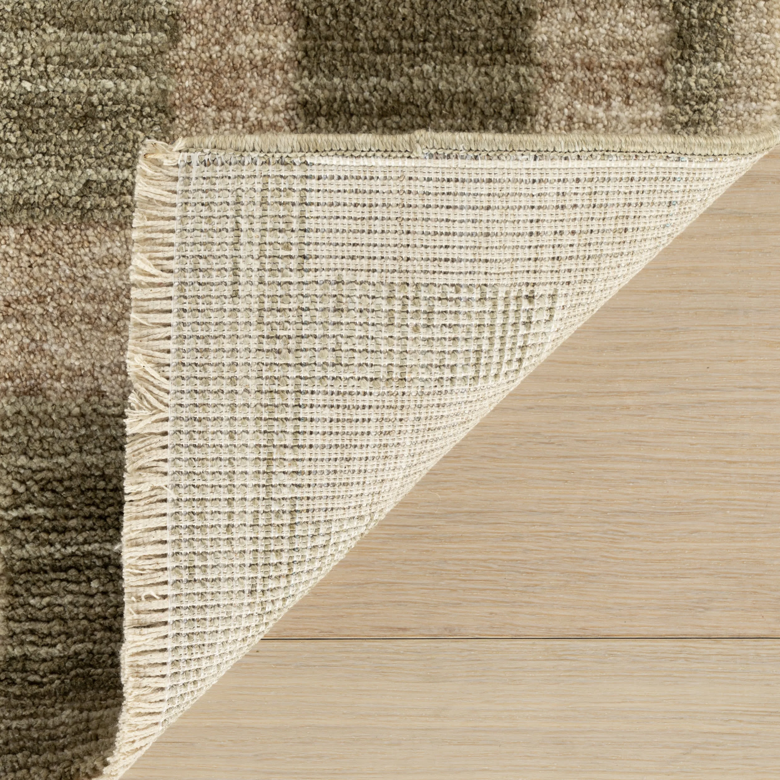 Beamline Bohemian Striped Rug | Green - Image 8