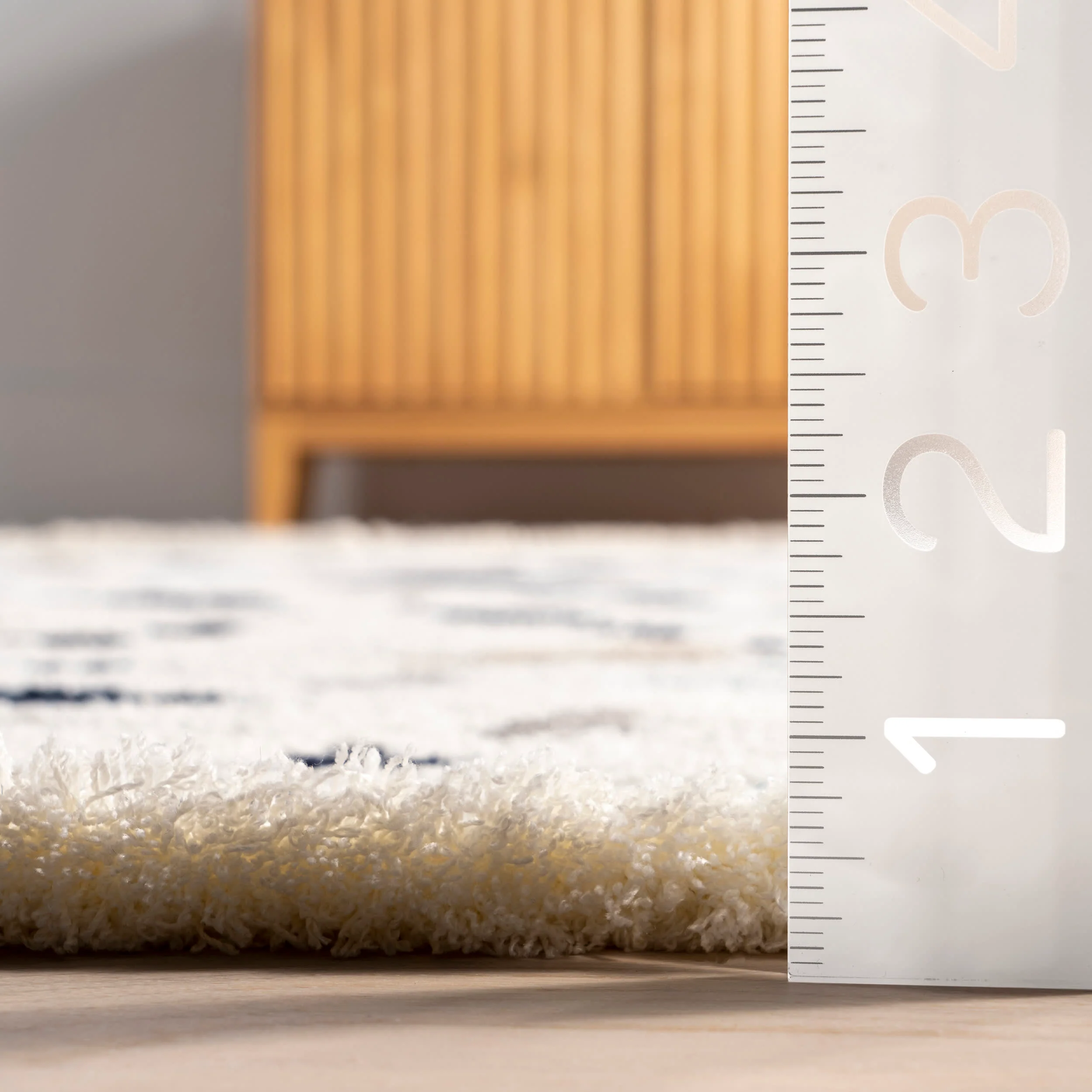 Becca Terrazzo Tile Rug | Blue Multicolor - Image 5