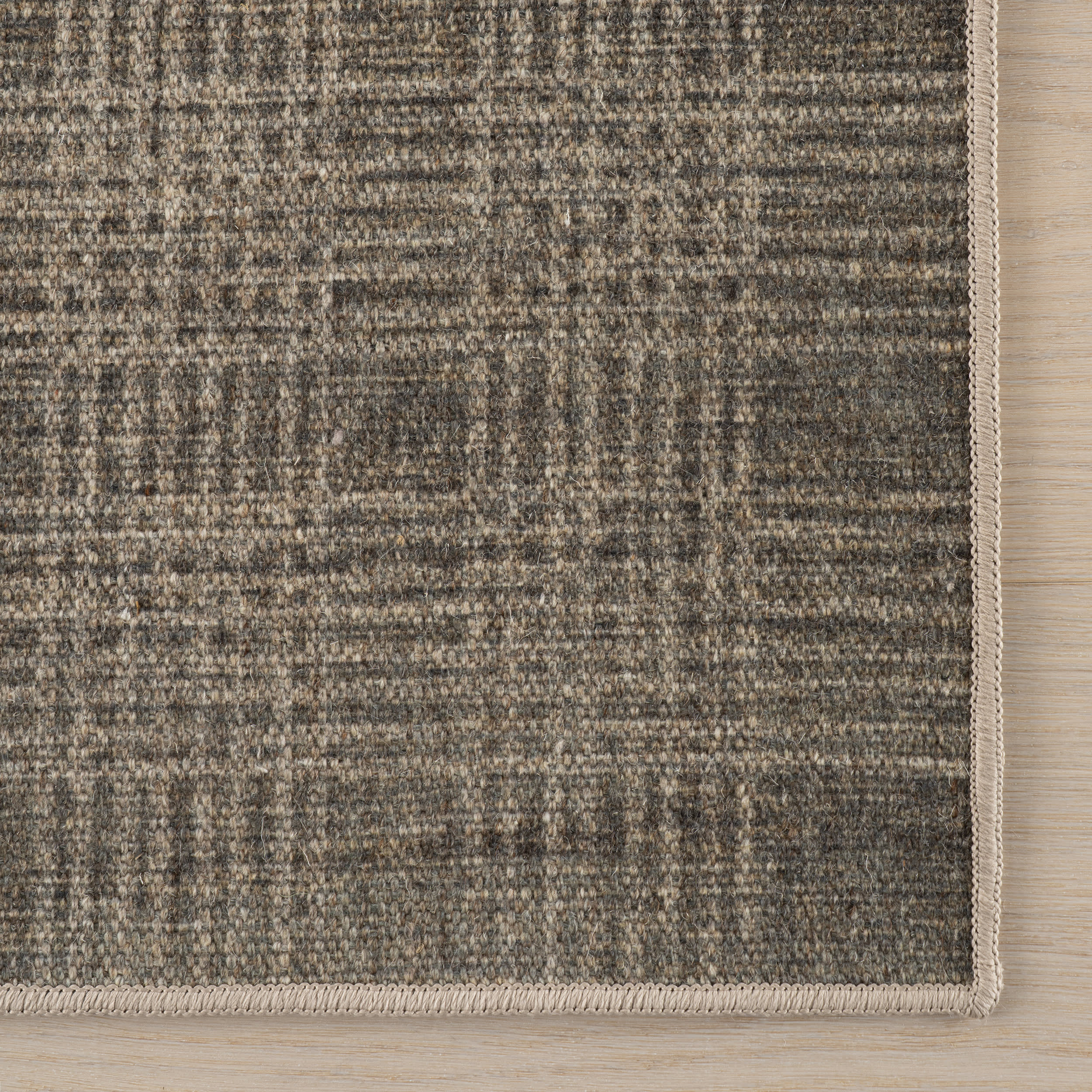 Bedford Plaid Washable Rug by Nate Berkus | Moss - Image 4