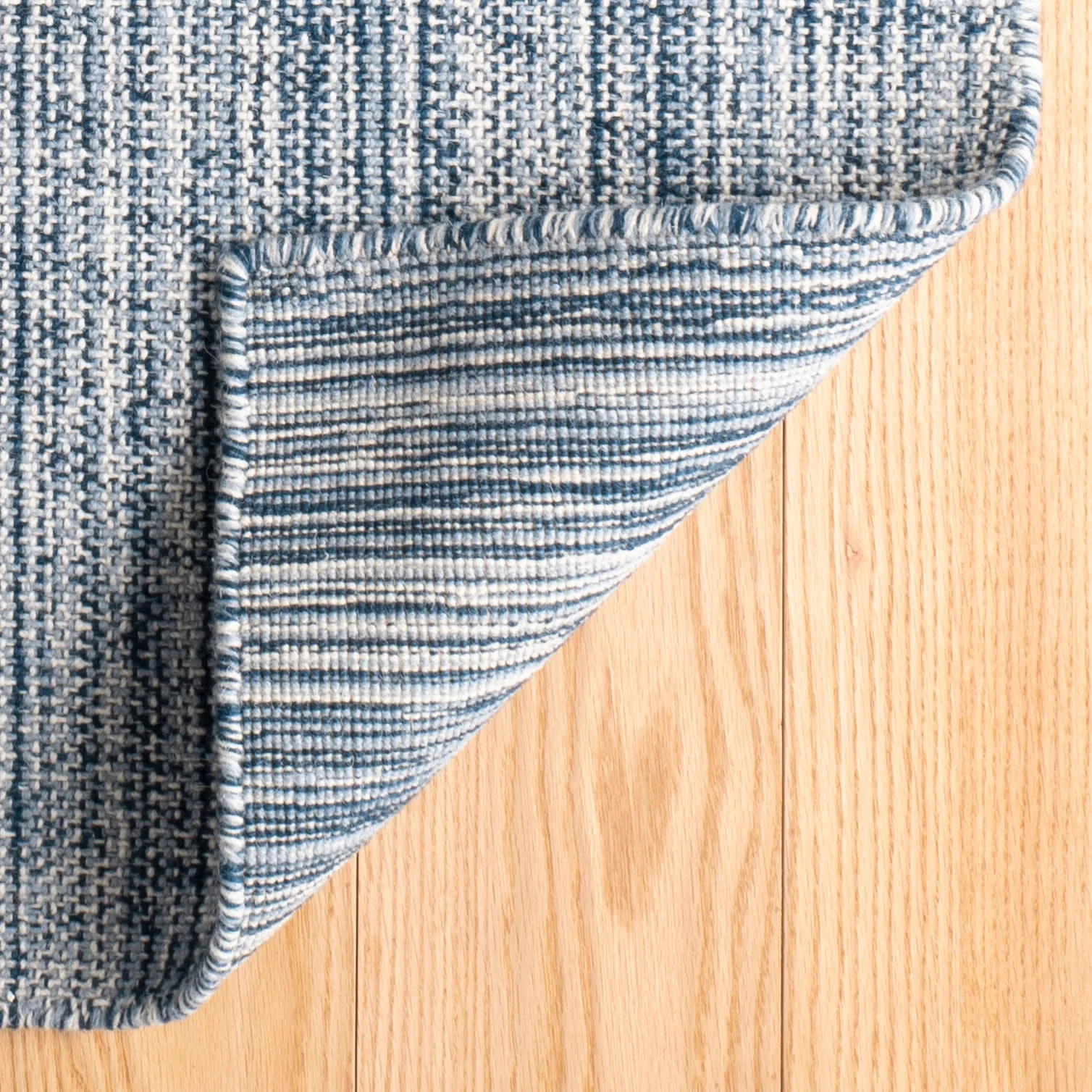 Bella Handwoven Wool Rug by Bunny Williams | Navy - Image 5