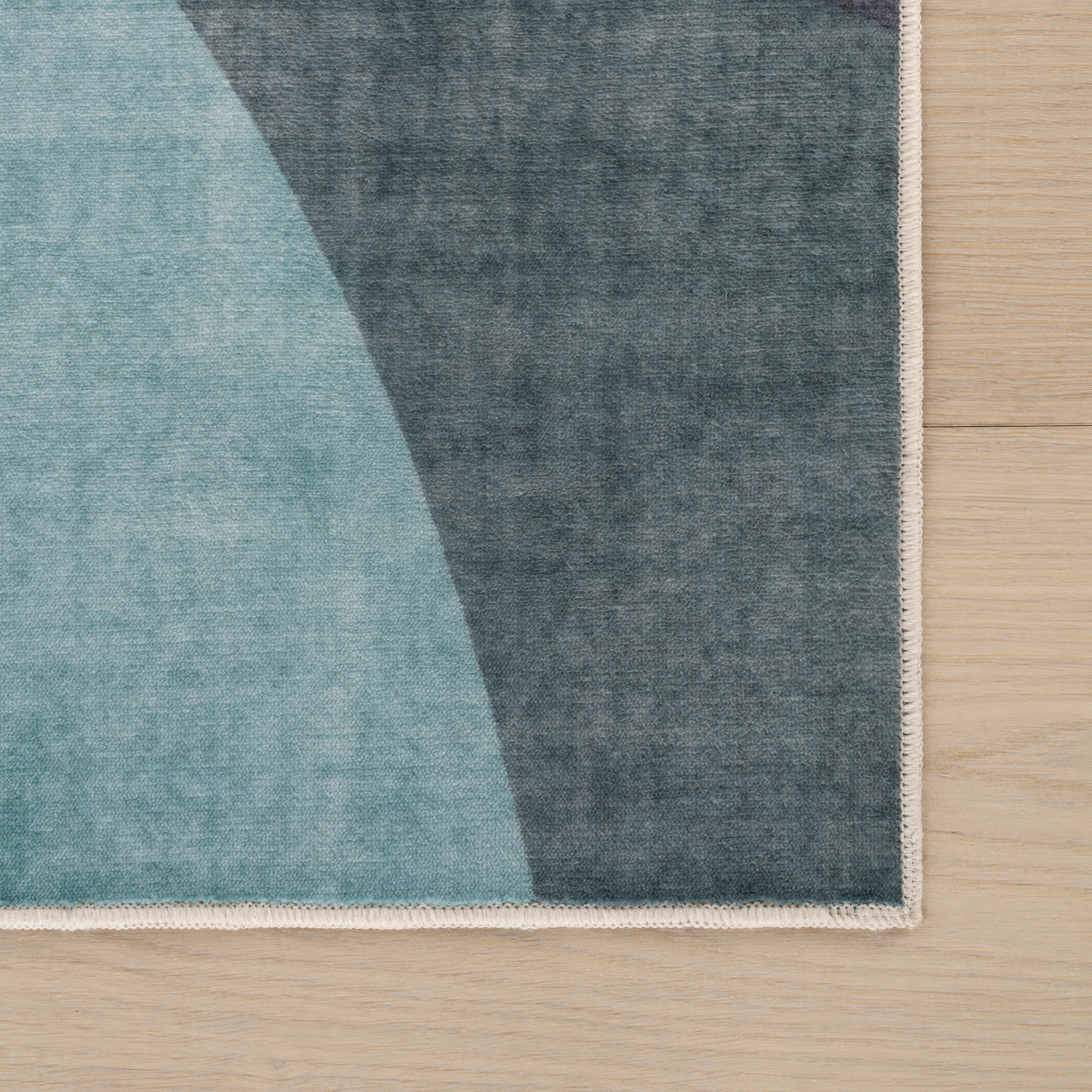 Benni Abstract Washable Rug | Multicolor - Image 4