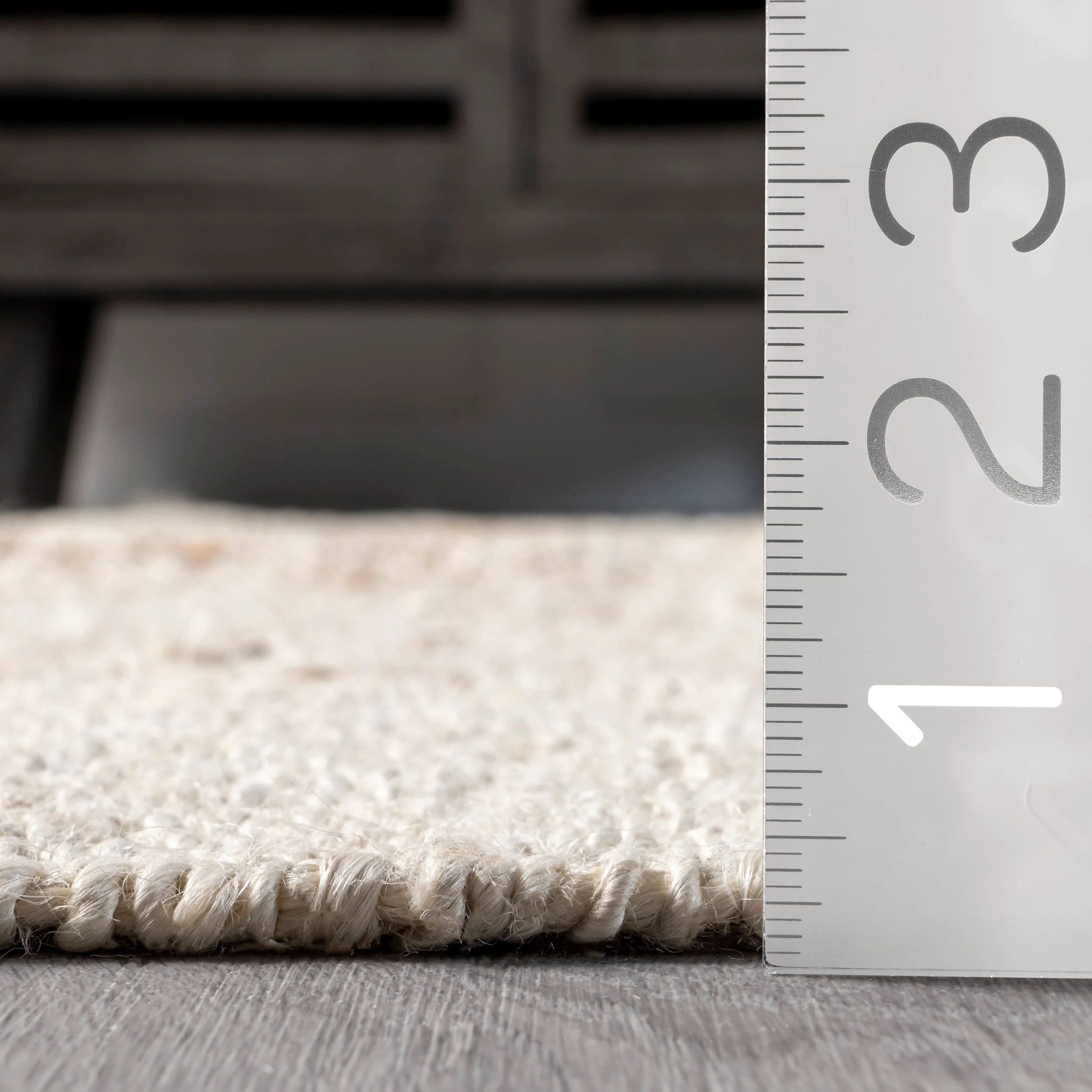 Berdette Jute Solid Rug | Natural - Image 5