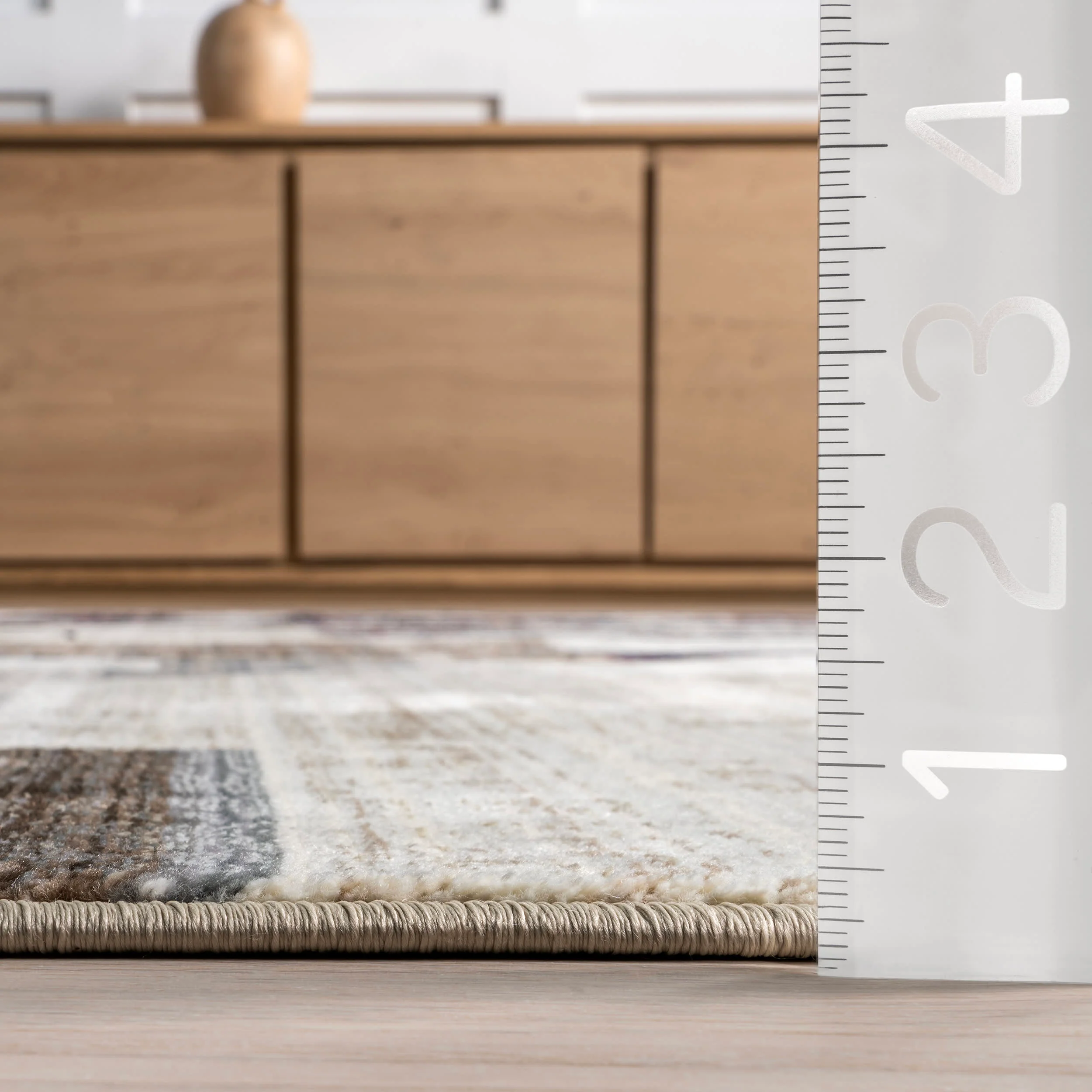 Bheri Abstract Rug | Multicolor - Image 5