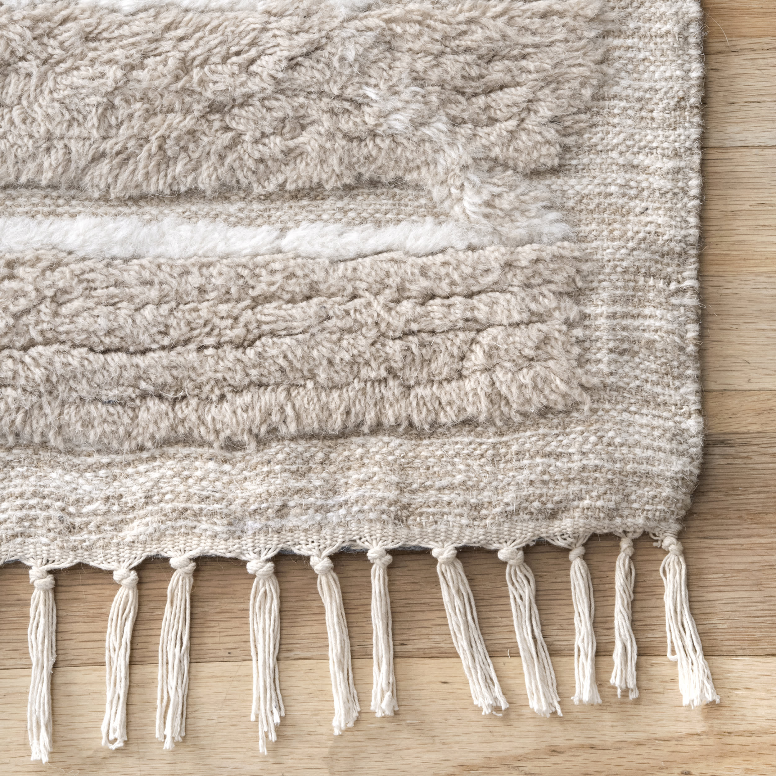 Bing Shag Rug | Beige - Image 3