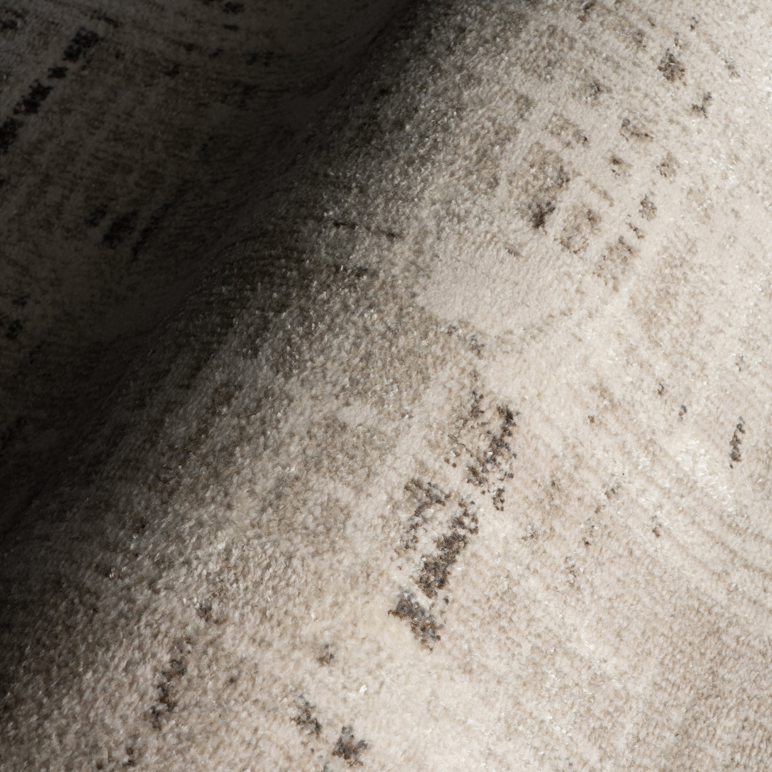 Bircha Rustic Abstract Washable Rug | Beige - Image 3