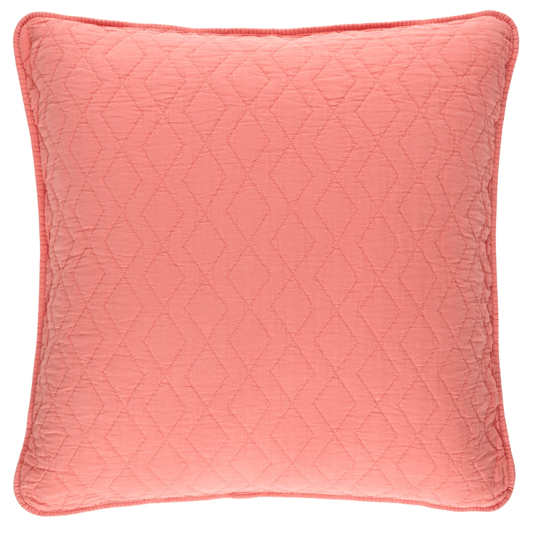 Birdie Quilted Sham | Coral - Image 4
