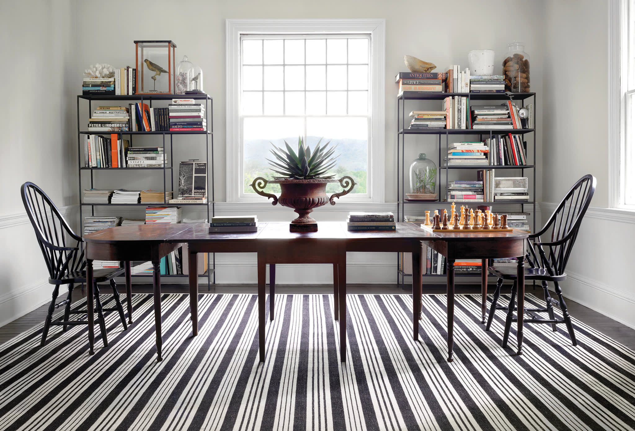 Birmingham Handwoven Indoor/Outdoor Rug | Black - Image 3
