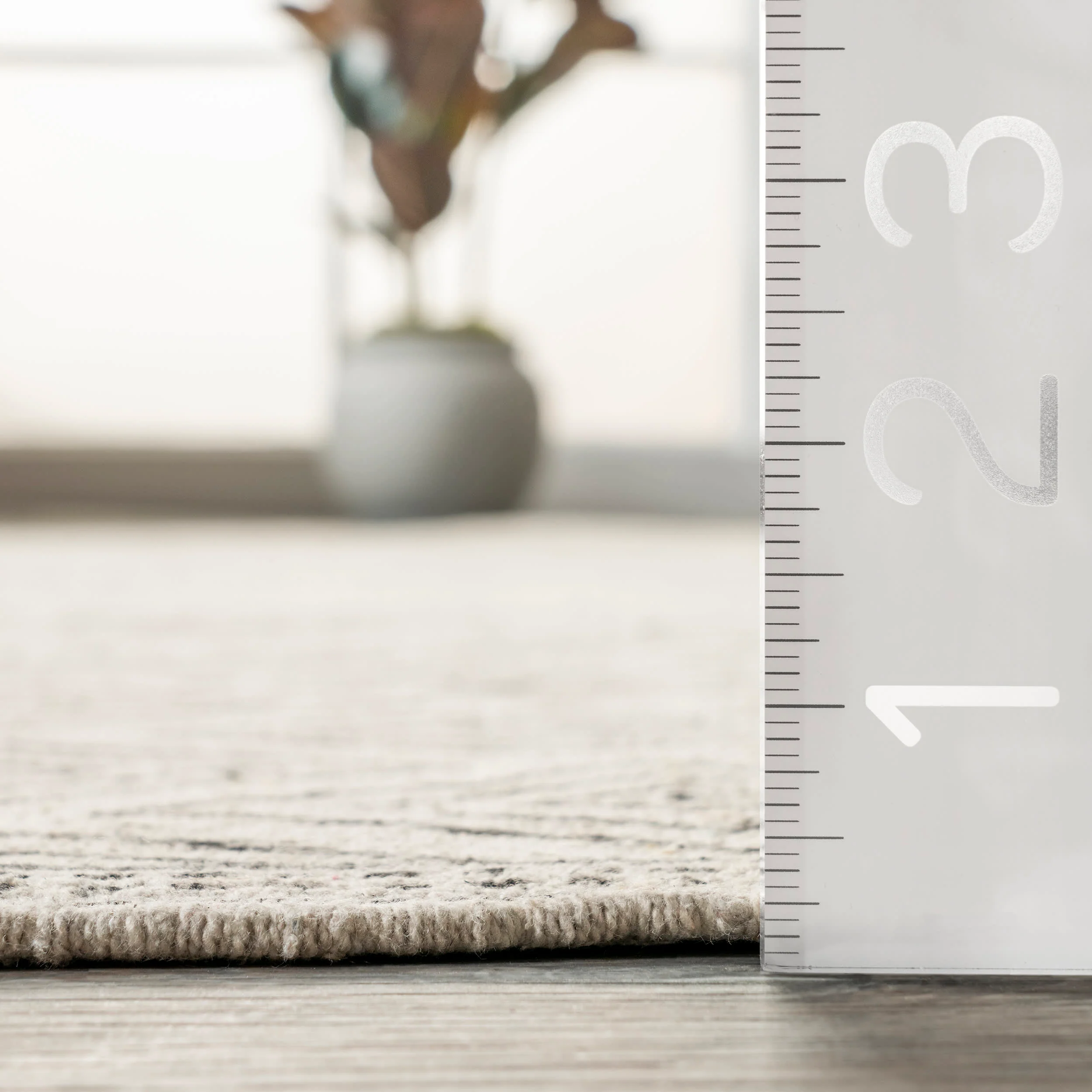 Block Printed Cotton Flatweave Concentric Diamonds Rug | Off White - Image 5