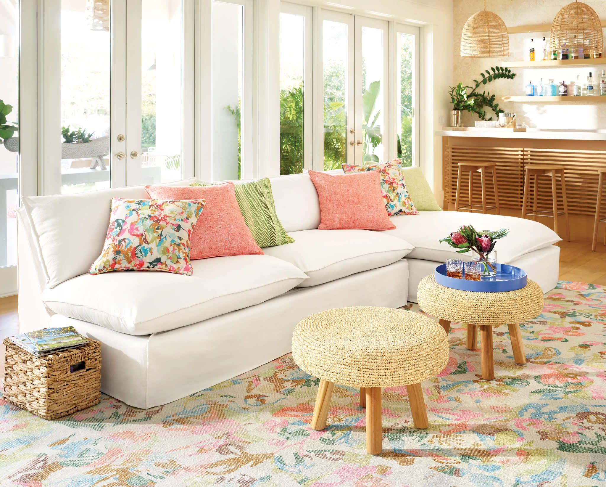 Bloom Hand Tufted Wool Rug | Multi - Image 3