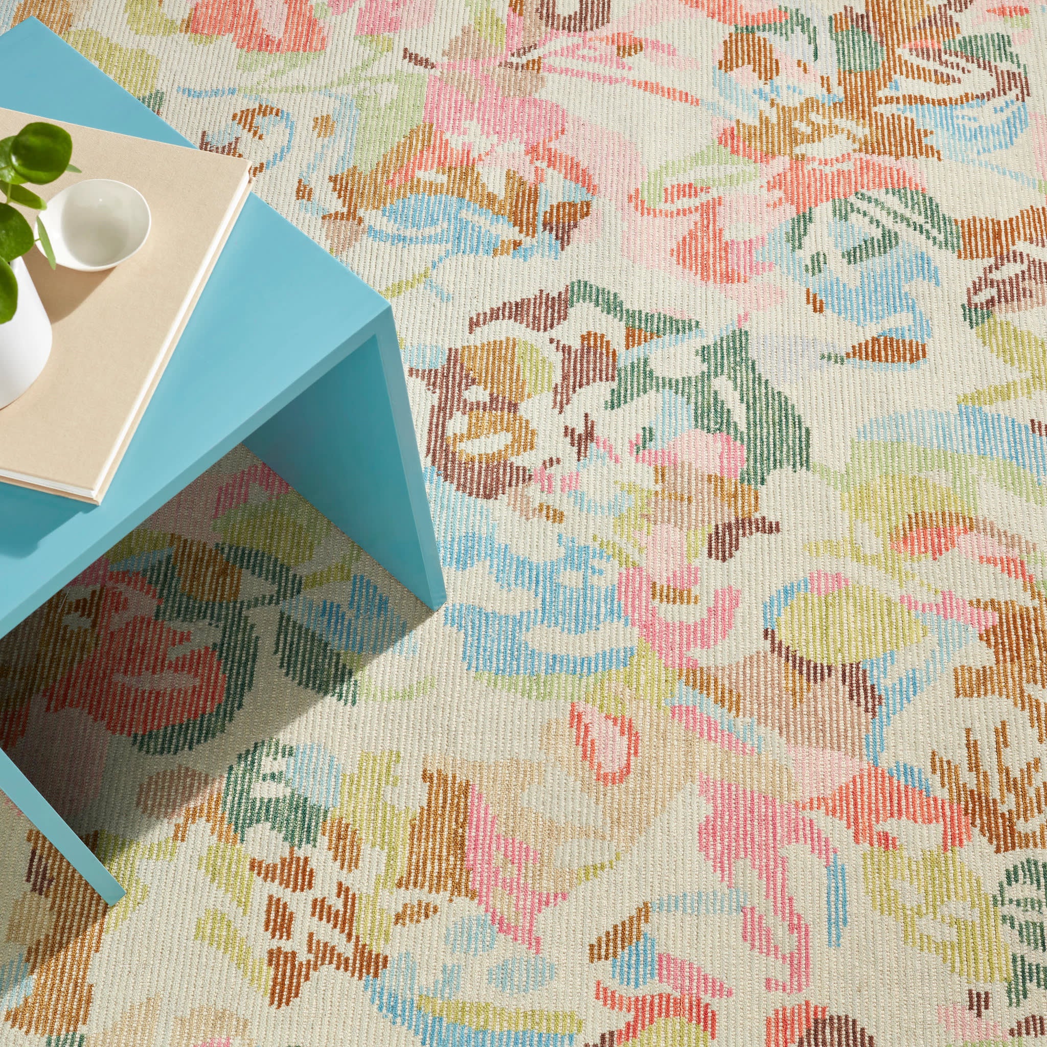 Bloom Hand Tufted Wool Rug | Multi - Image 5