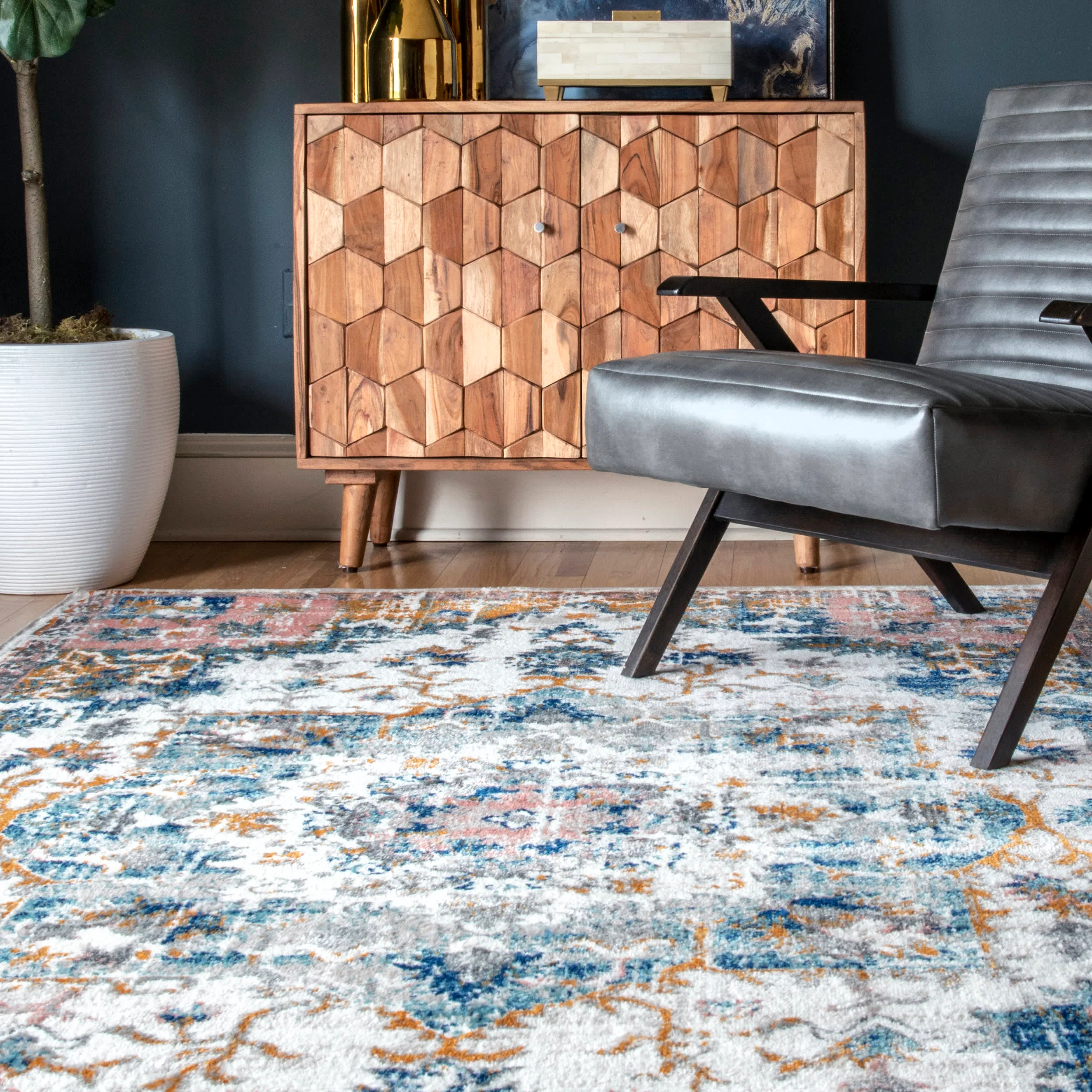 Bloom In Blossom Rug | Multicolor - Image 4