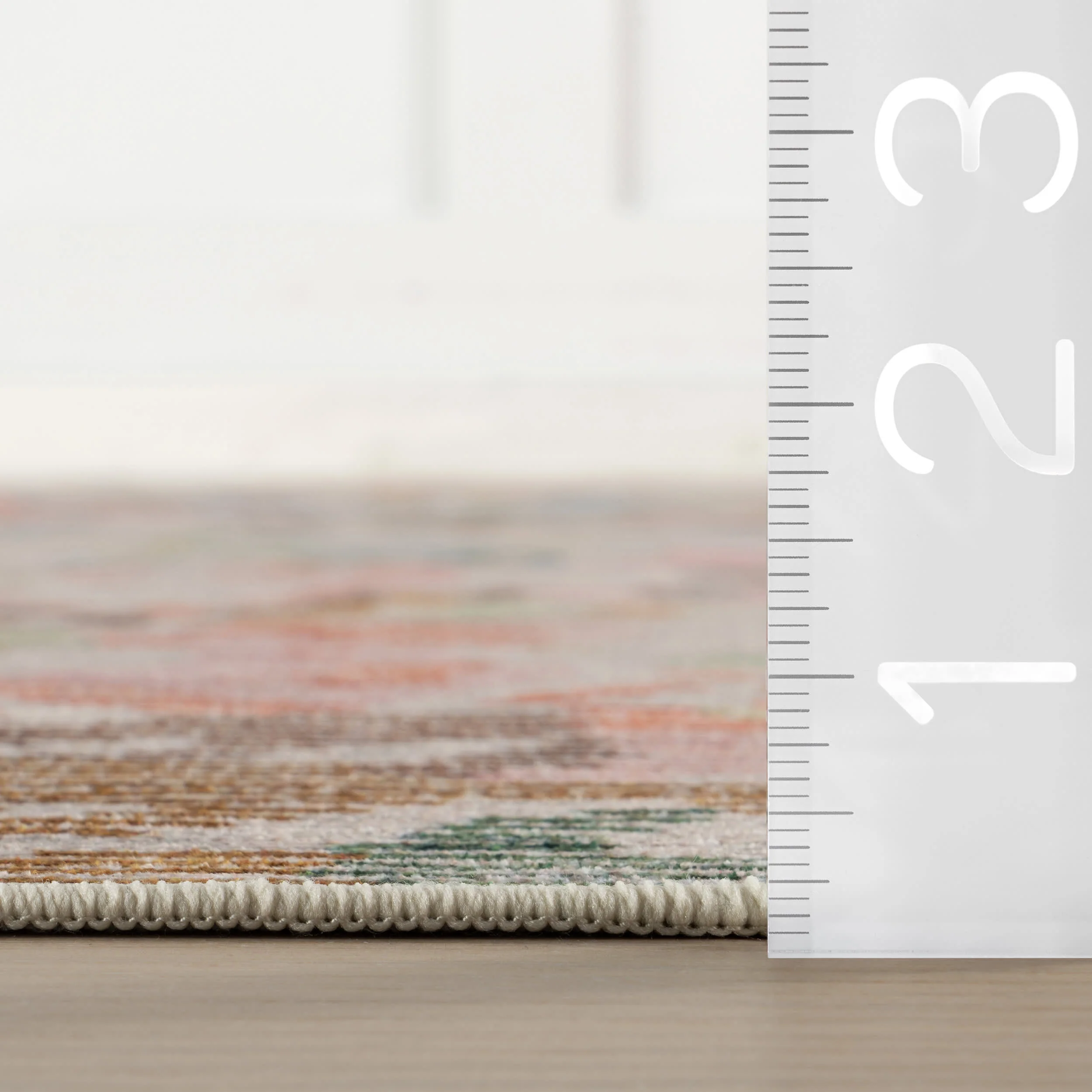 Bloom Machine Washable Rug | Multi - Image 5