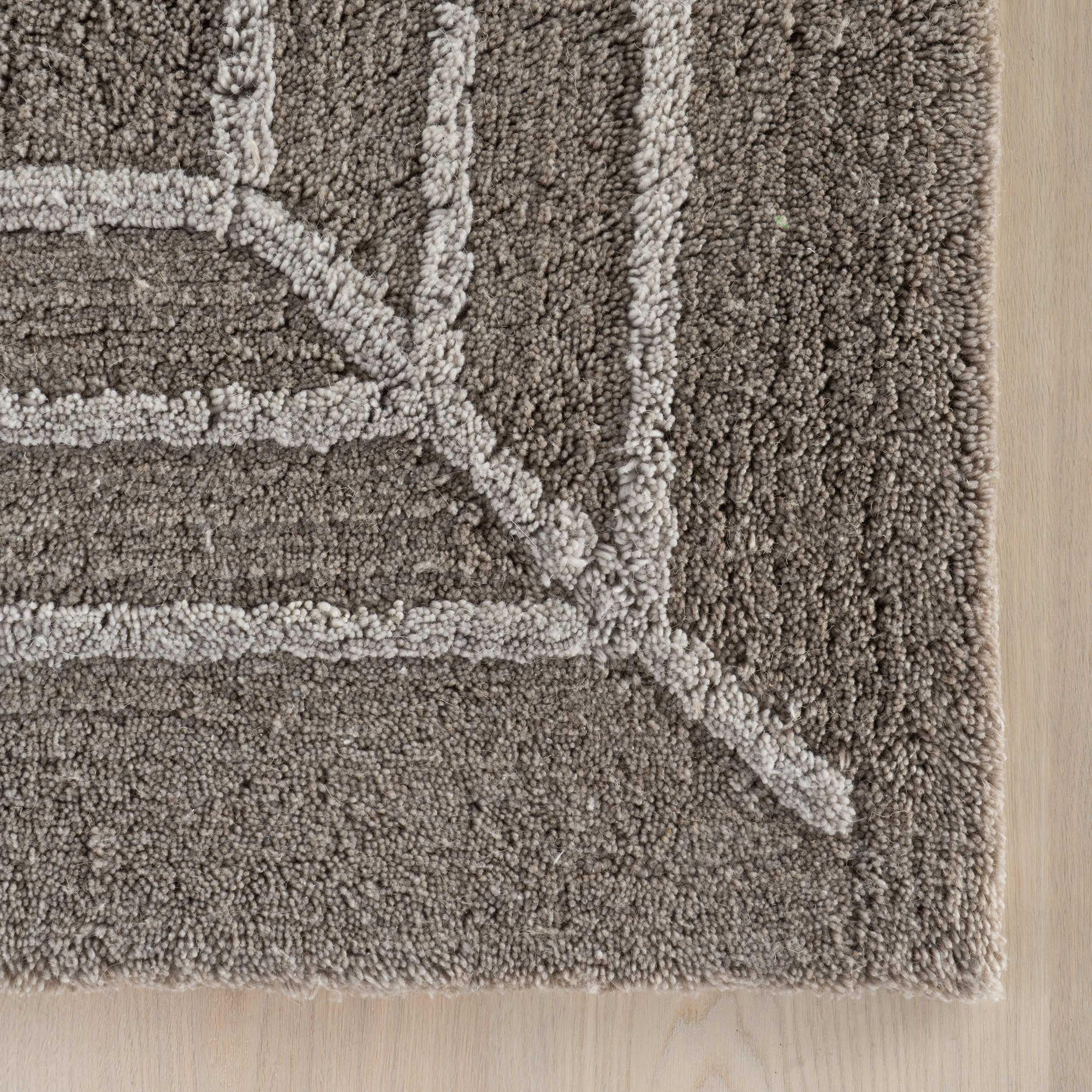 Bloomira Bordered Rug | Grey - Image 10