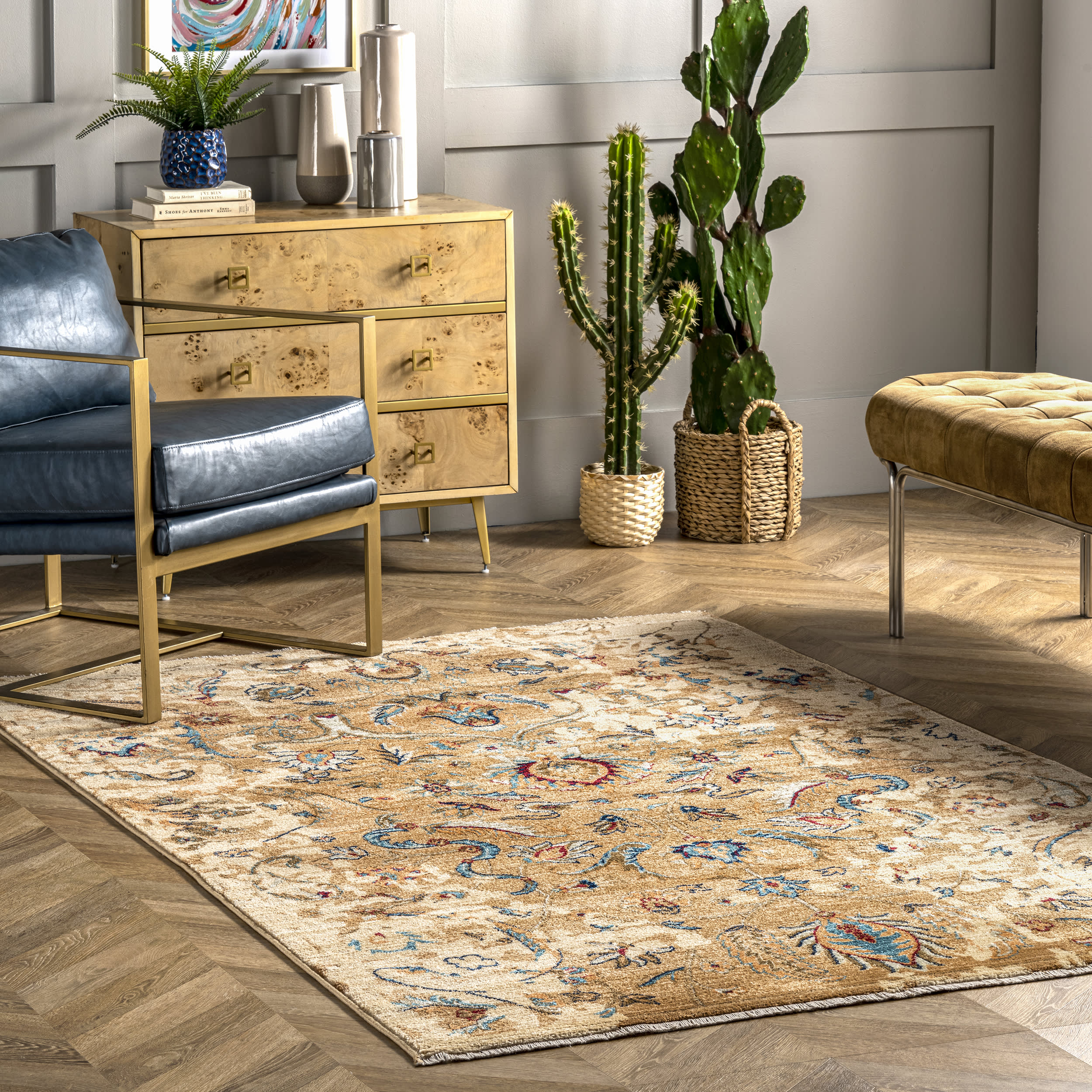 Blossom Rug | Beige - Image 2