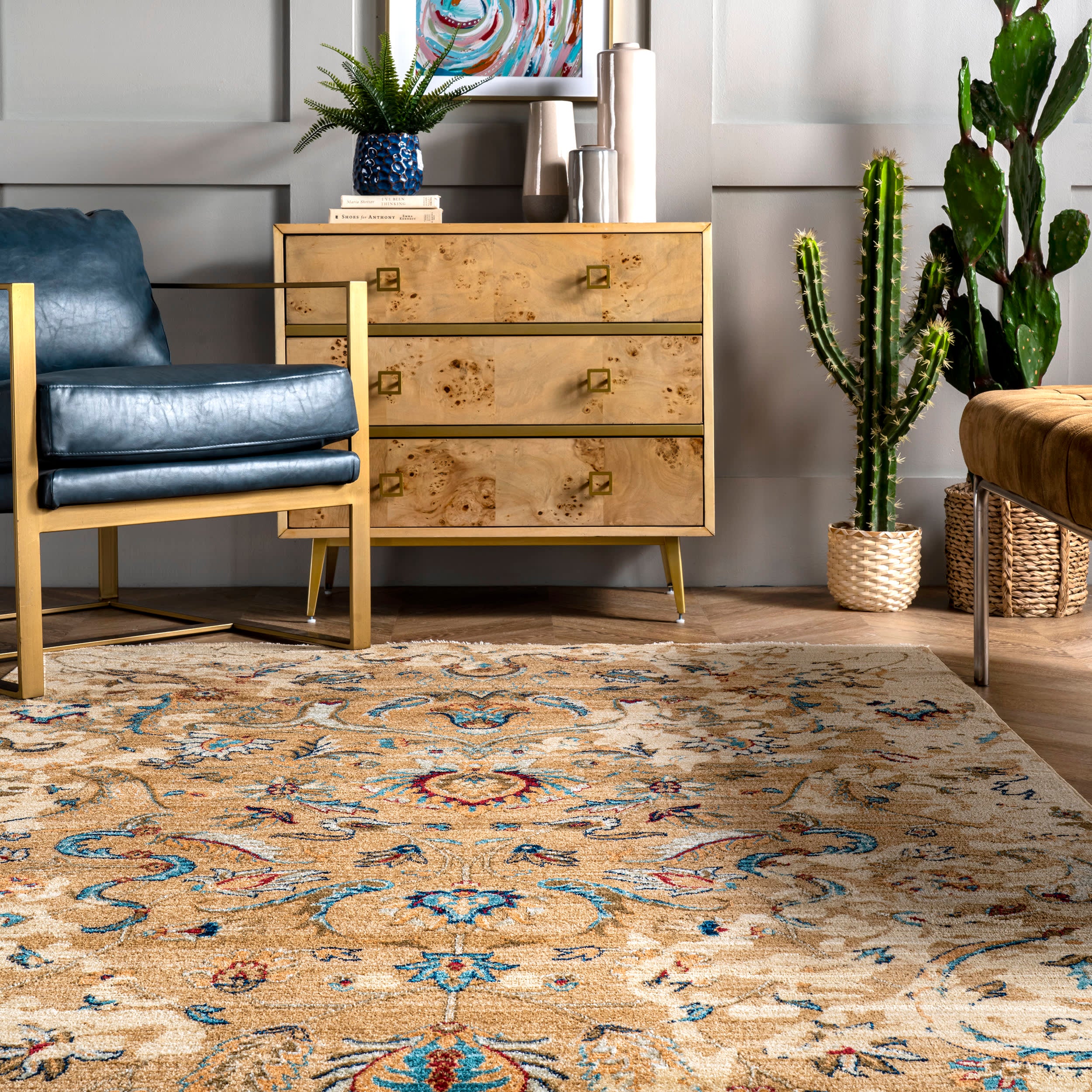 Blossom Rug | Beige - Image 4