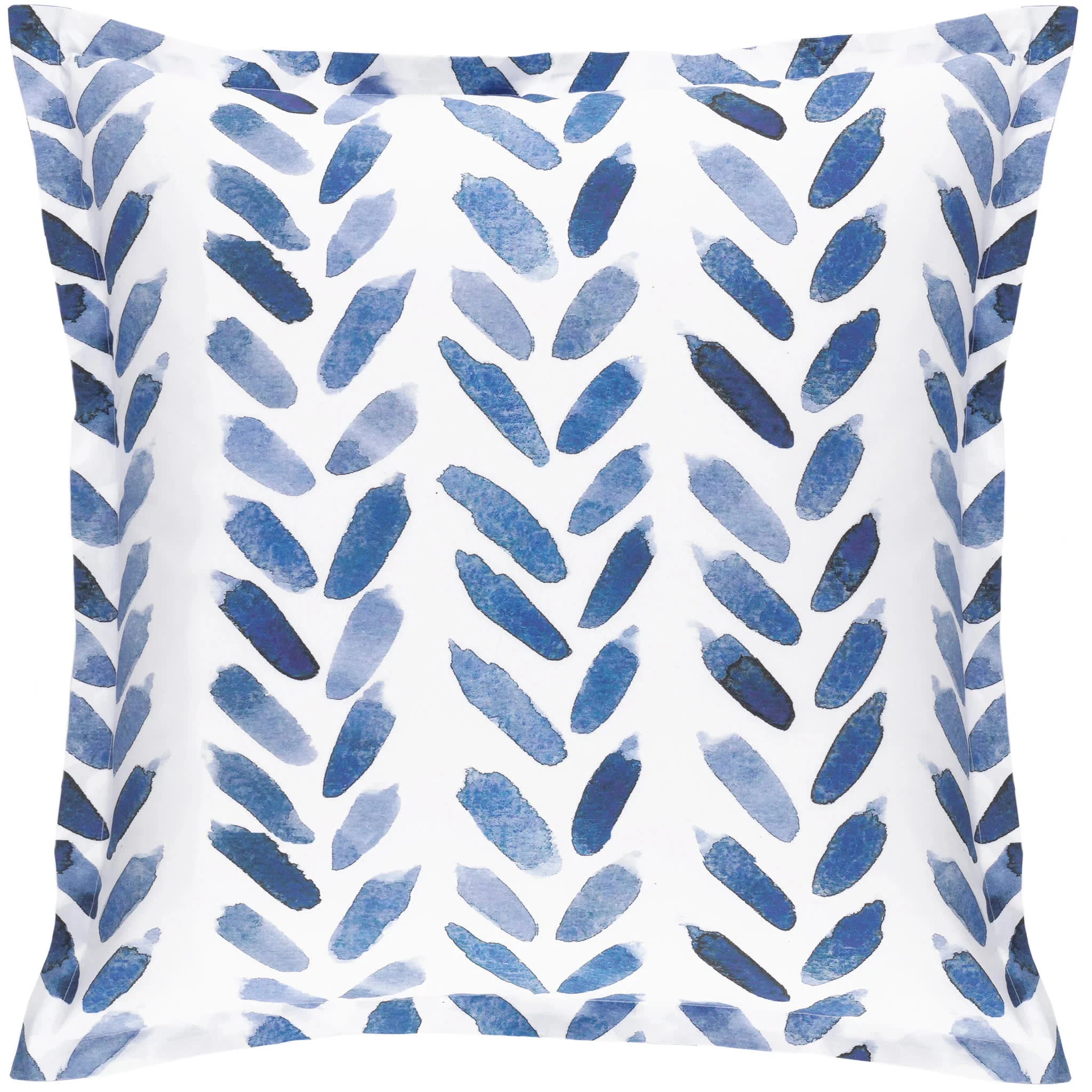 Blue Brush Sham | White/Blue - Image 5