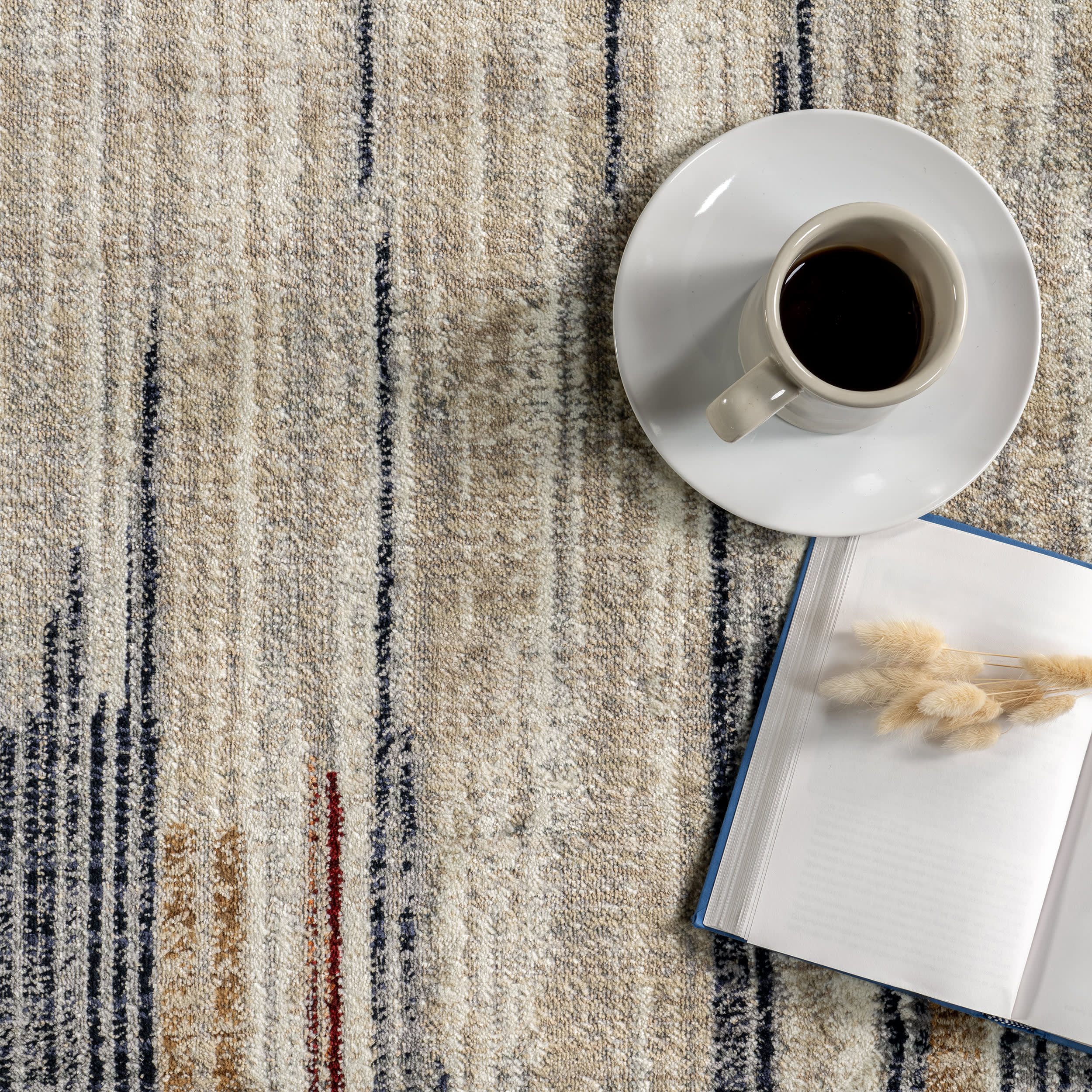Bowery Striped Rug | Multicolor - Image 6