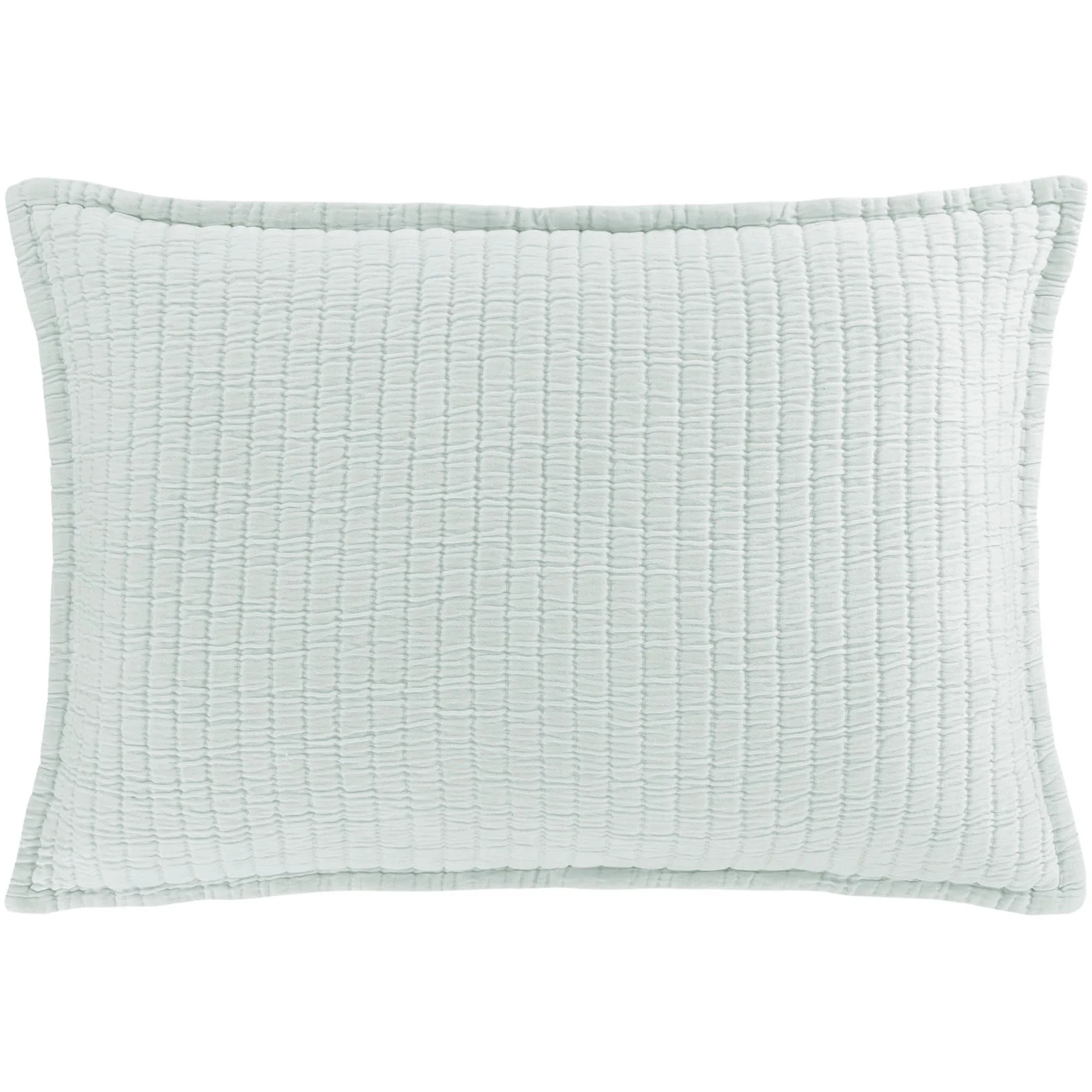 Boyfriend Matelasse Sham | Sky - Image 3