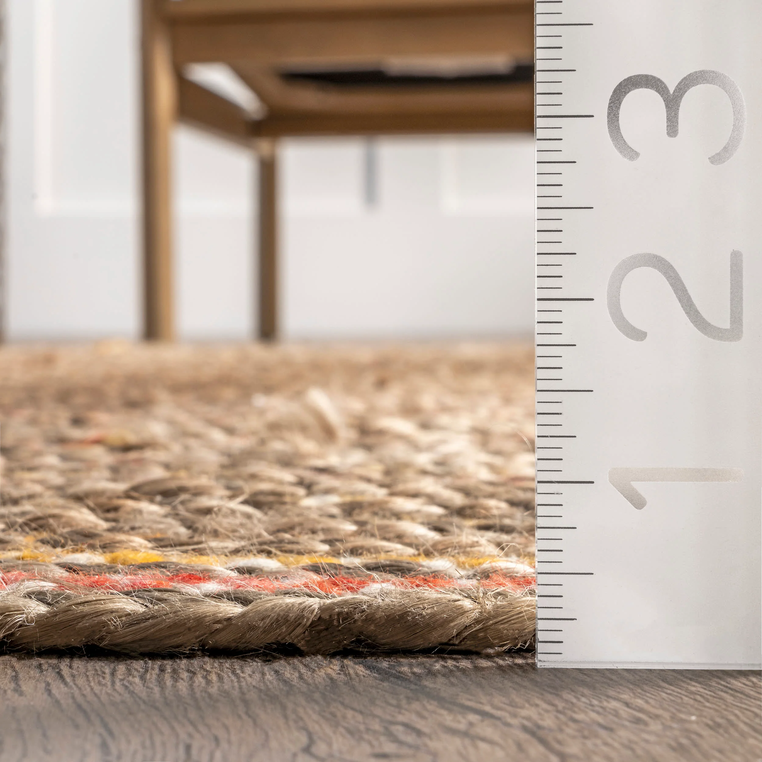 Braided Jute Rug | Natural - Image 5