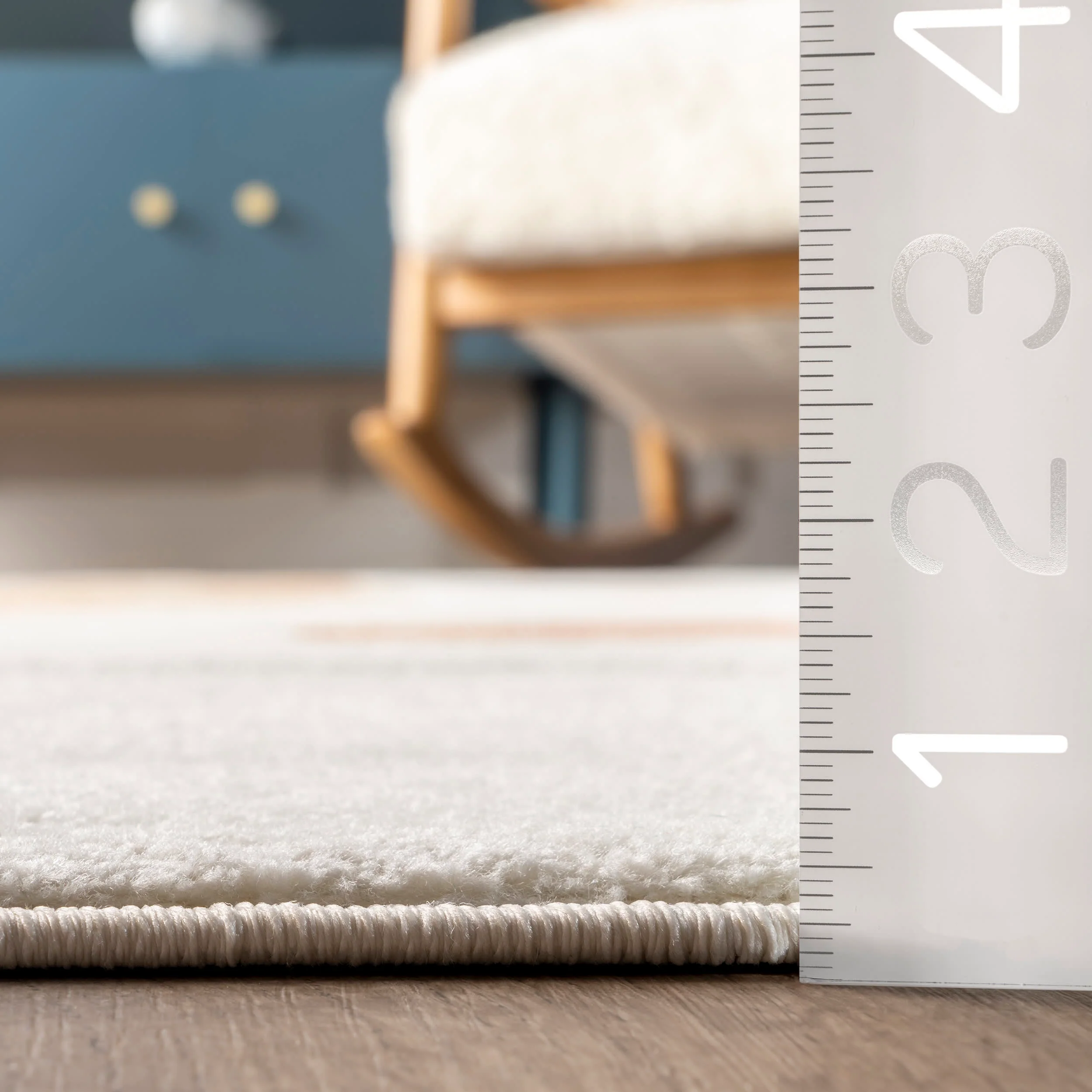 Brandi Kids Giraffe Rug | Beige - Image 5