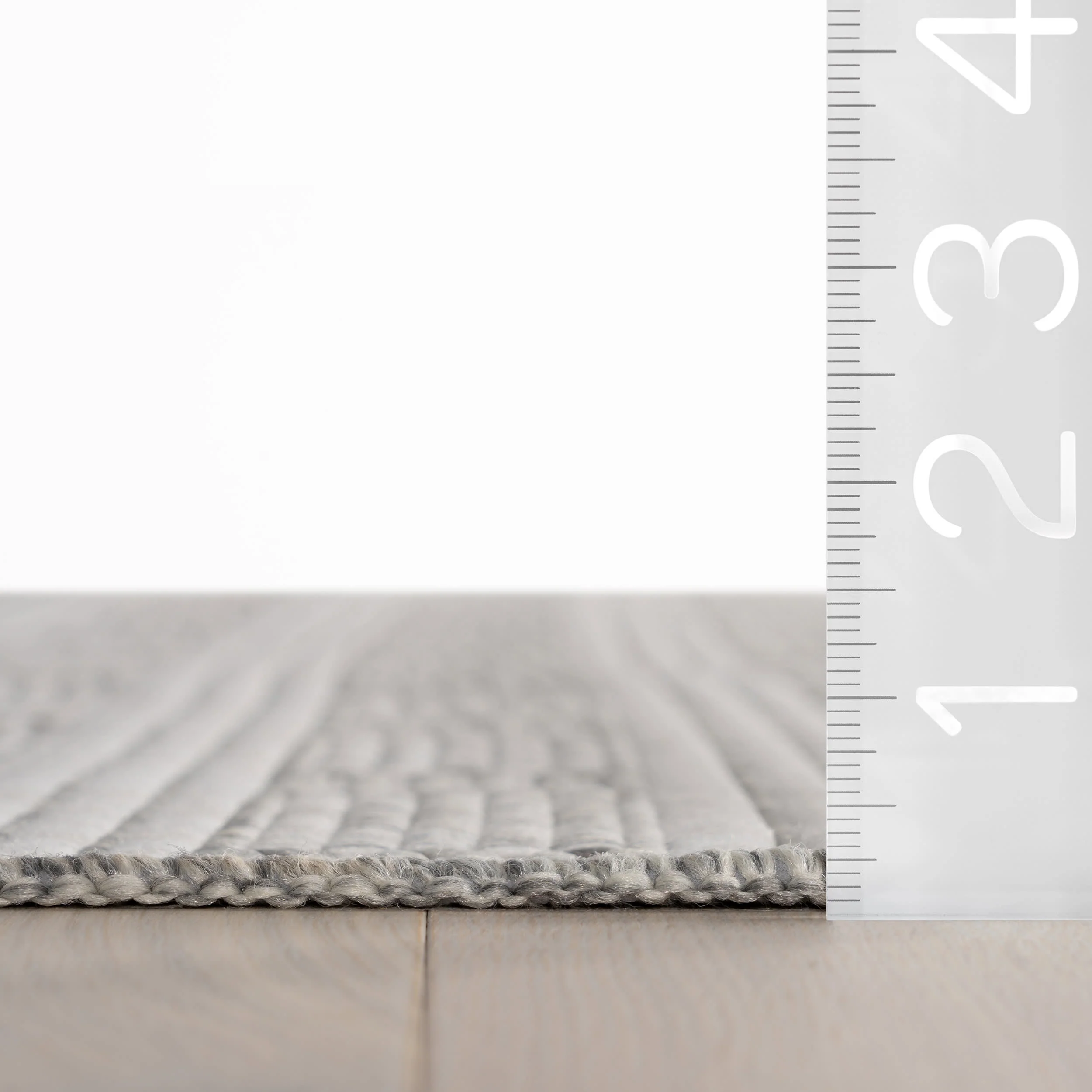 Briara Farmhouse Plaid Indoor/Outdoor Rug | Grey - Image 6