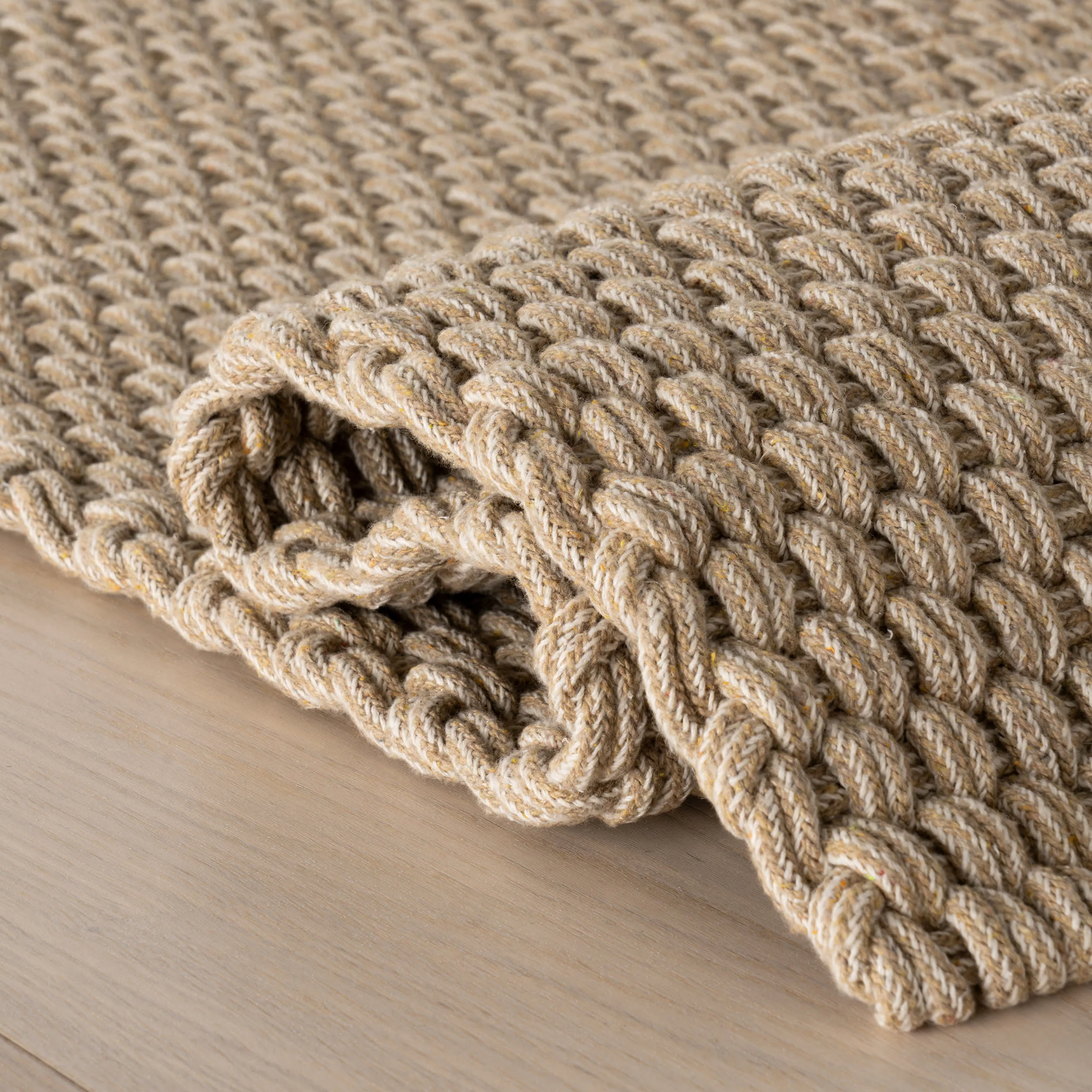Bridges Rope Rug | Khaki - Image 6