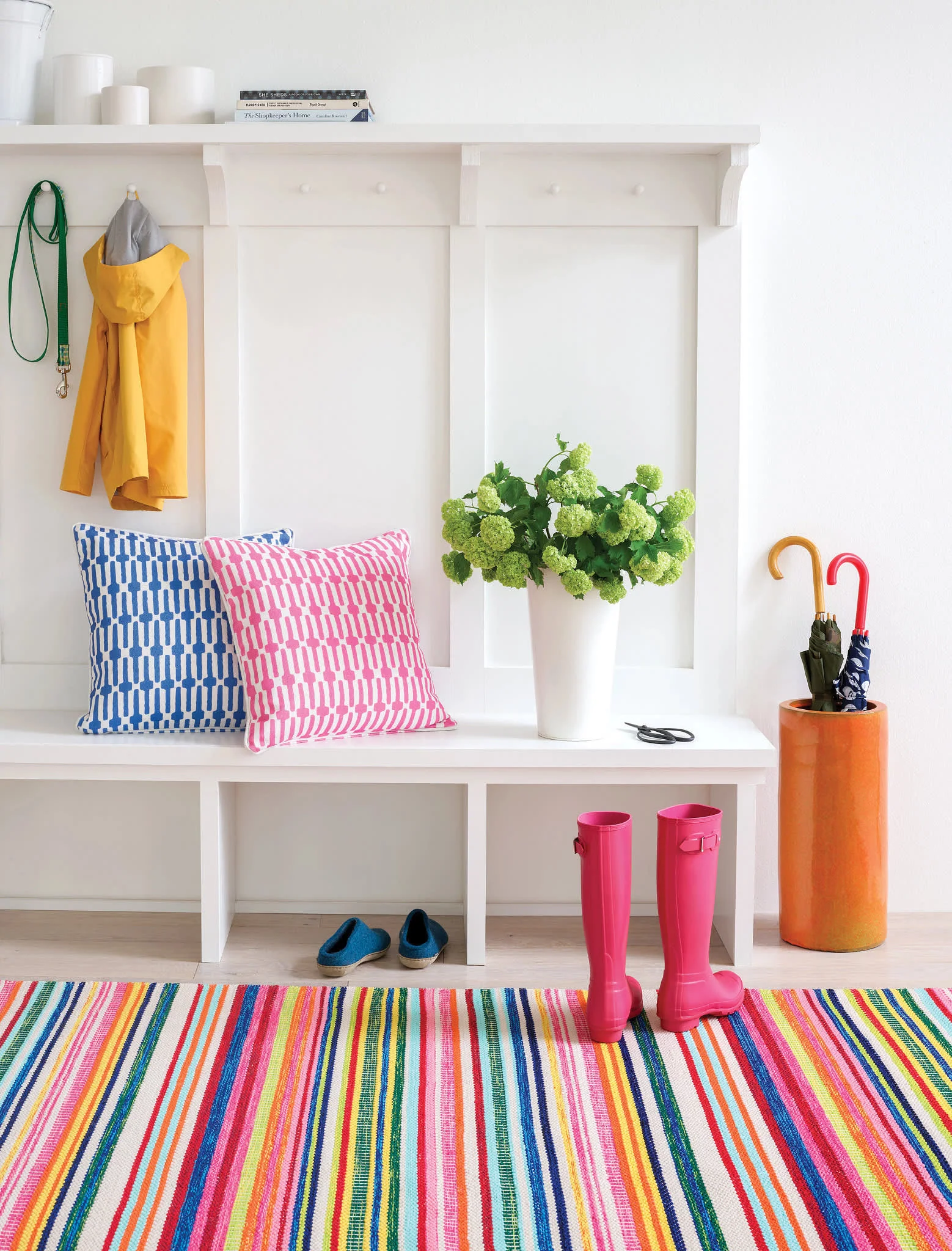 Bright Stripe Handwoven Indoor/Outdoor Rug | Multi - Image 3