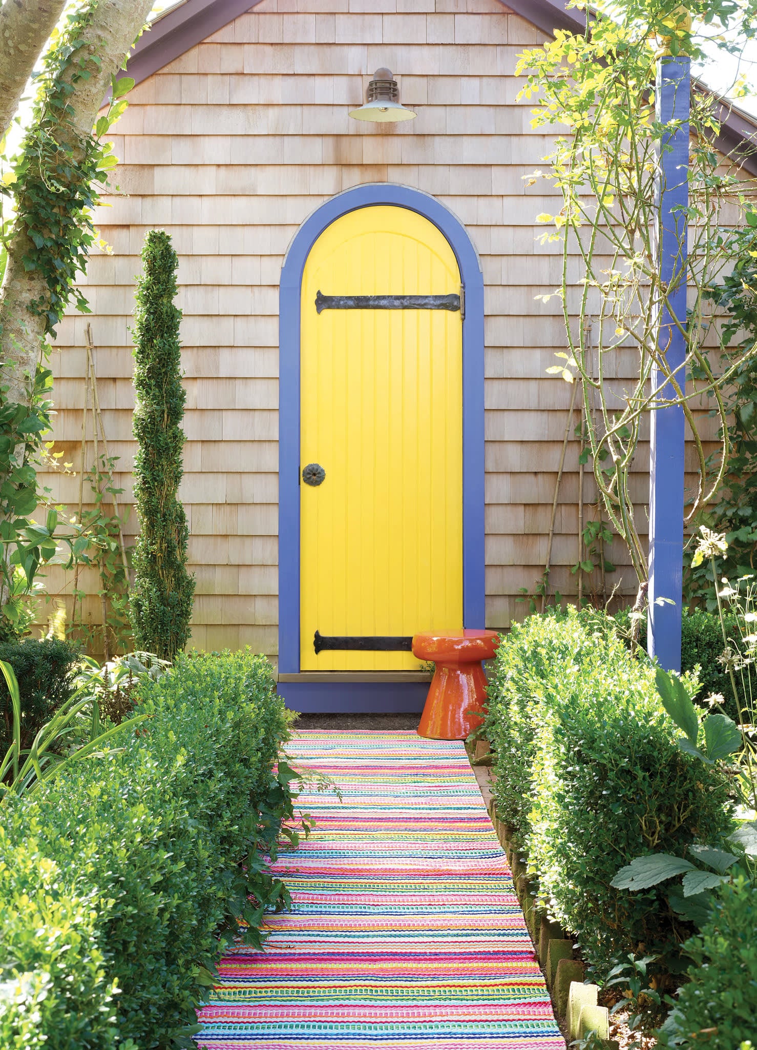 Bright Stripe Handwoven Indoor/Outdoor Rug | Multi - Image 4