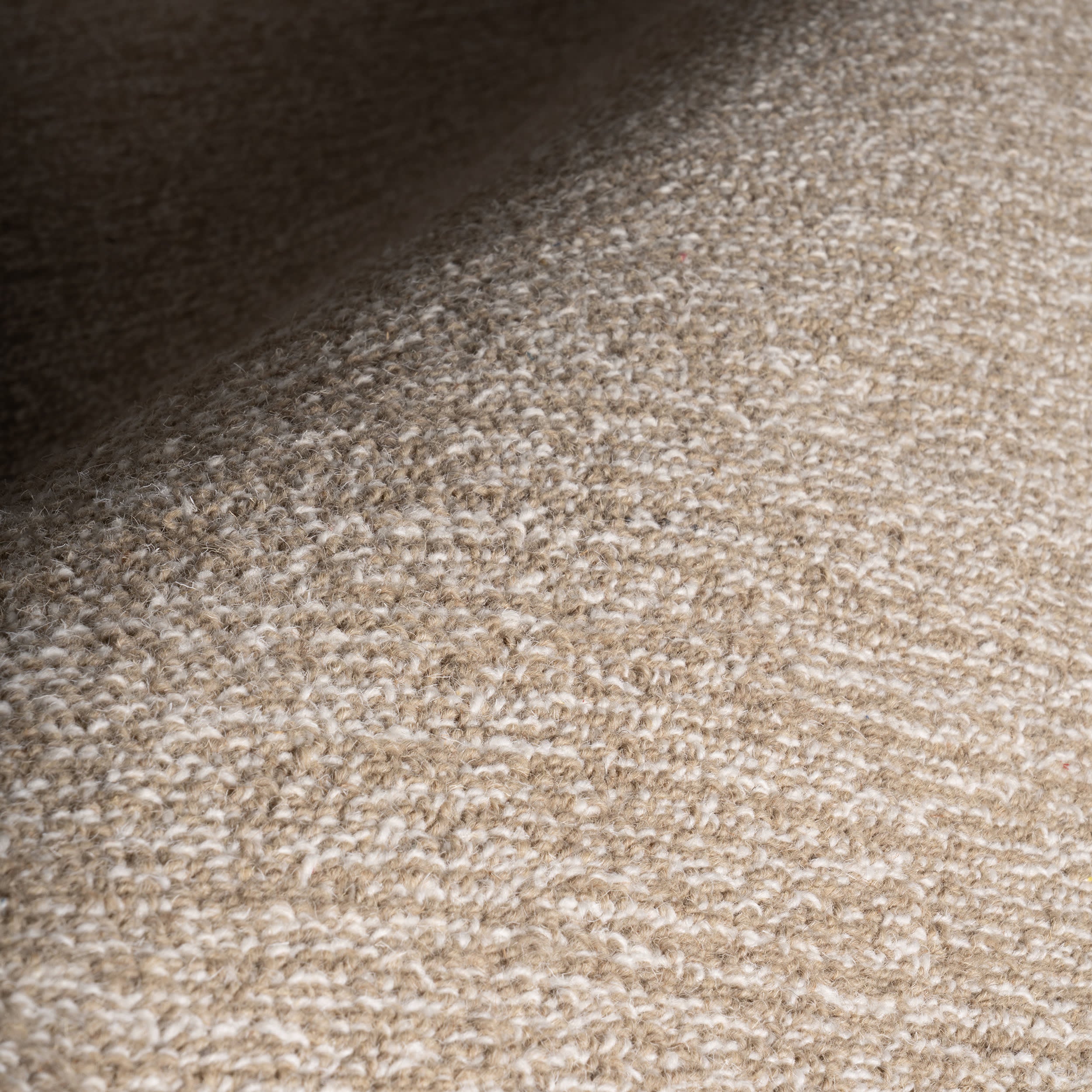 Broaun Solid Bordered Rug | Oatmeal - Image 3