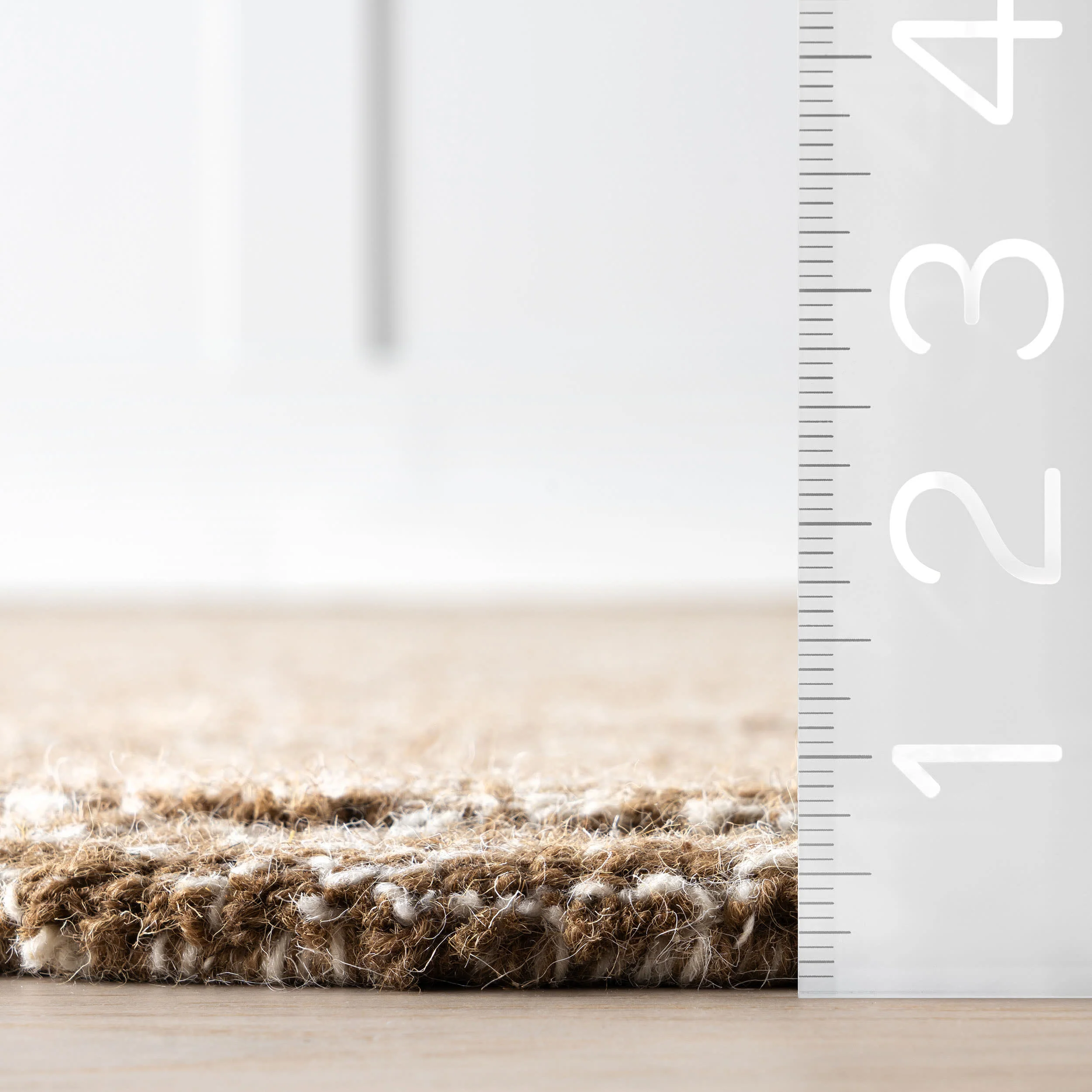 Broaun Solid Bordered Rug | Tan - Image 6