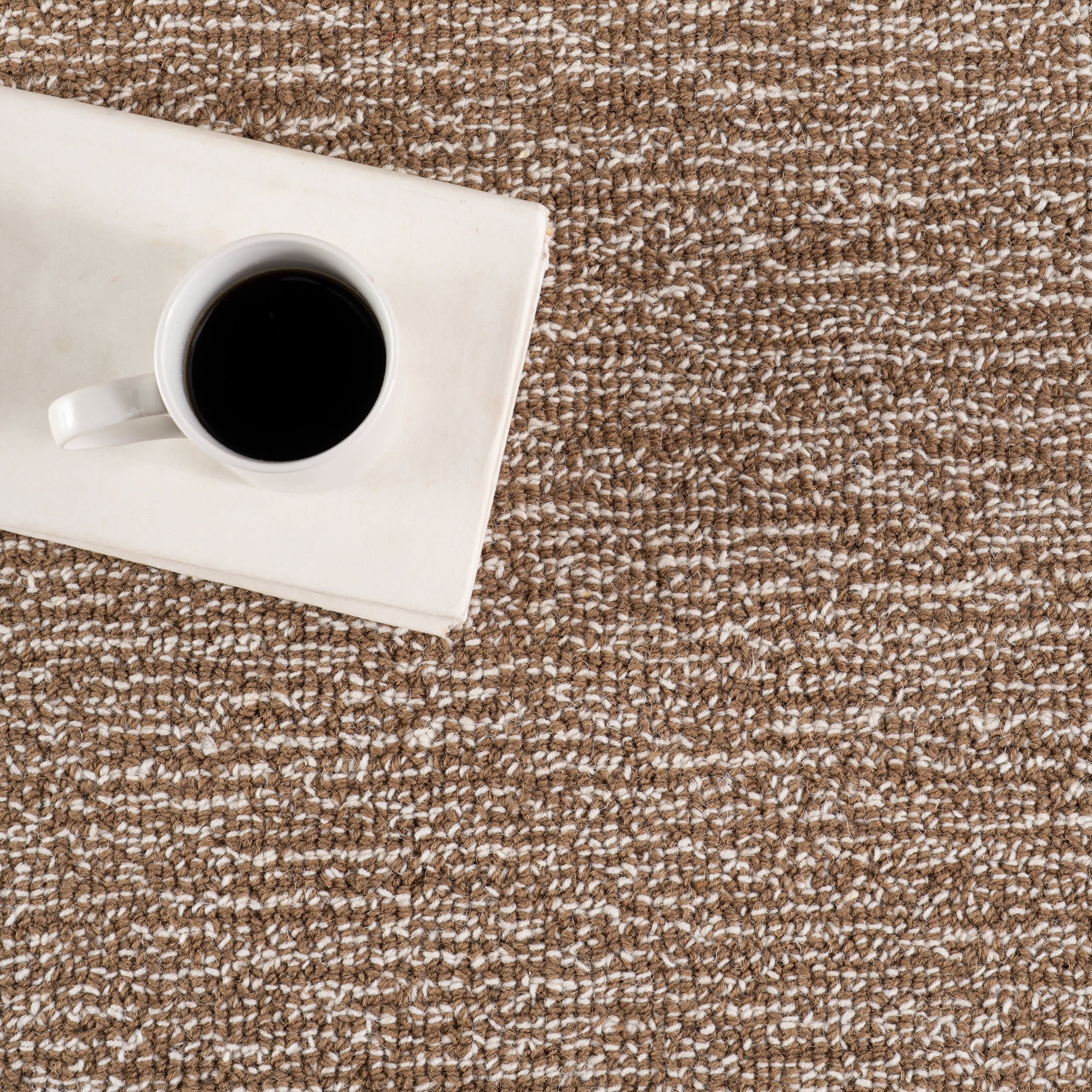 Broaun Solid Bordered Rug | Tan - Image 8