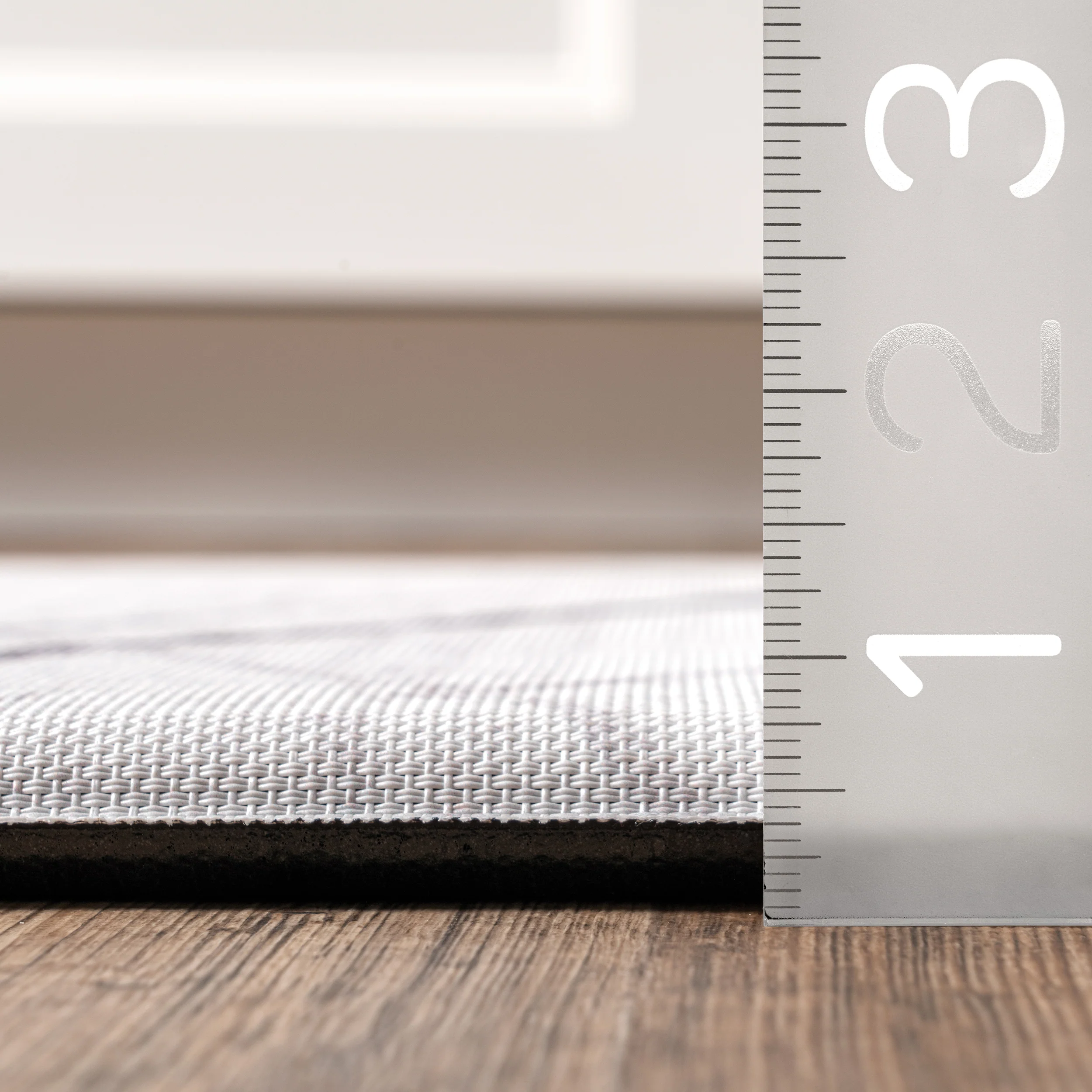 Broken Lattice Printed Anti-Fatigue Mat | Light Grey - Image 4