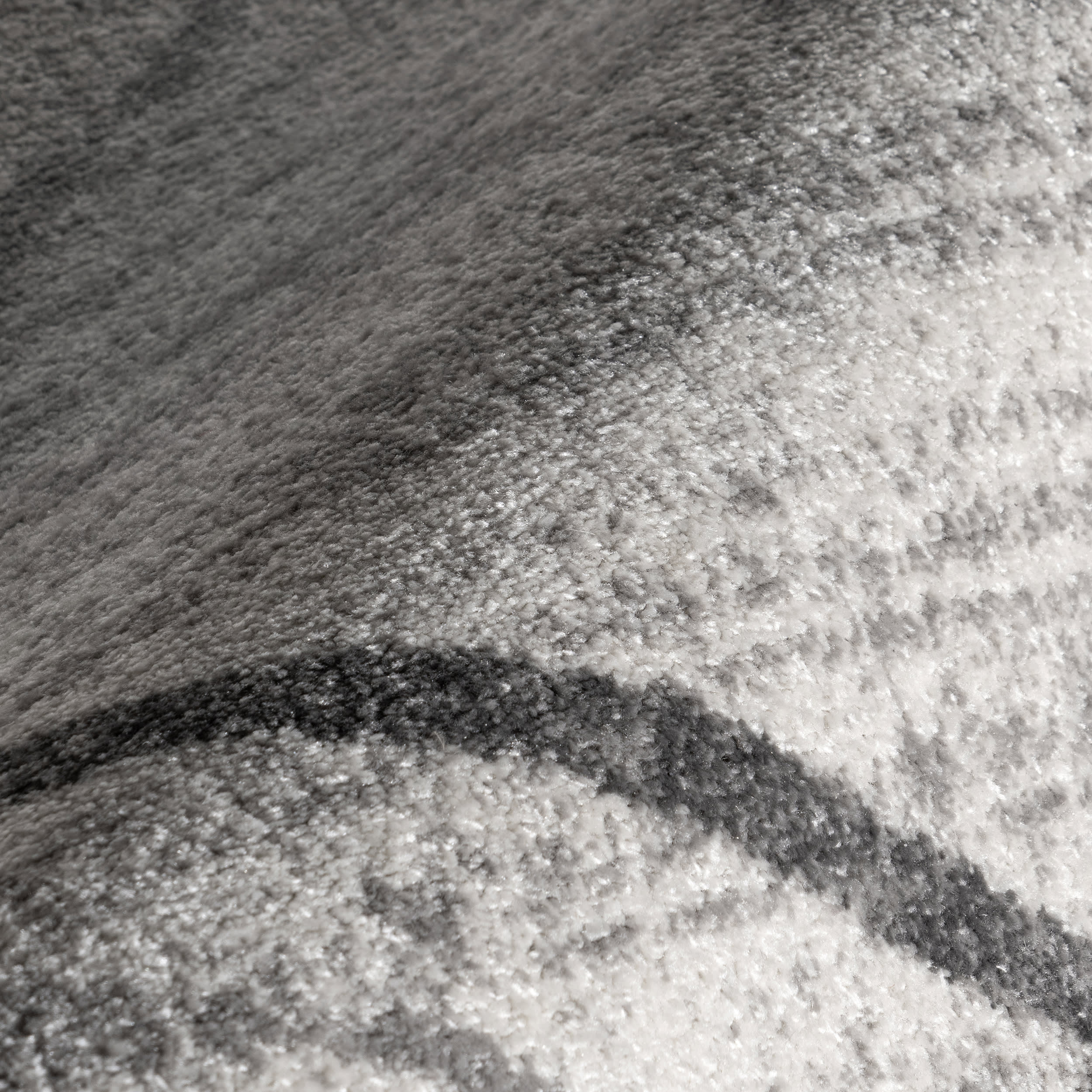 Broken Lattice Rug | Grey - Image 3