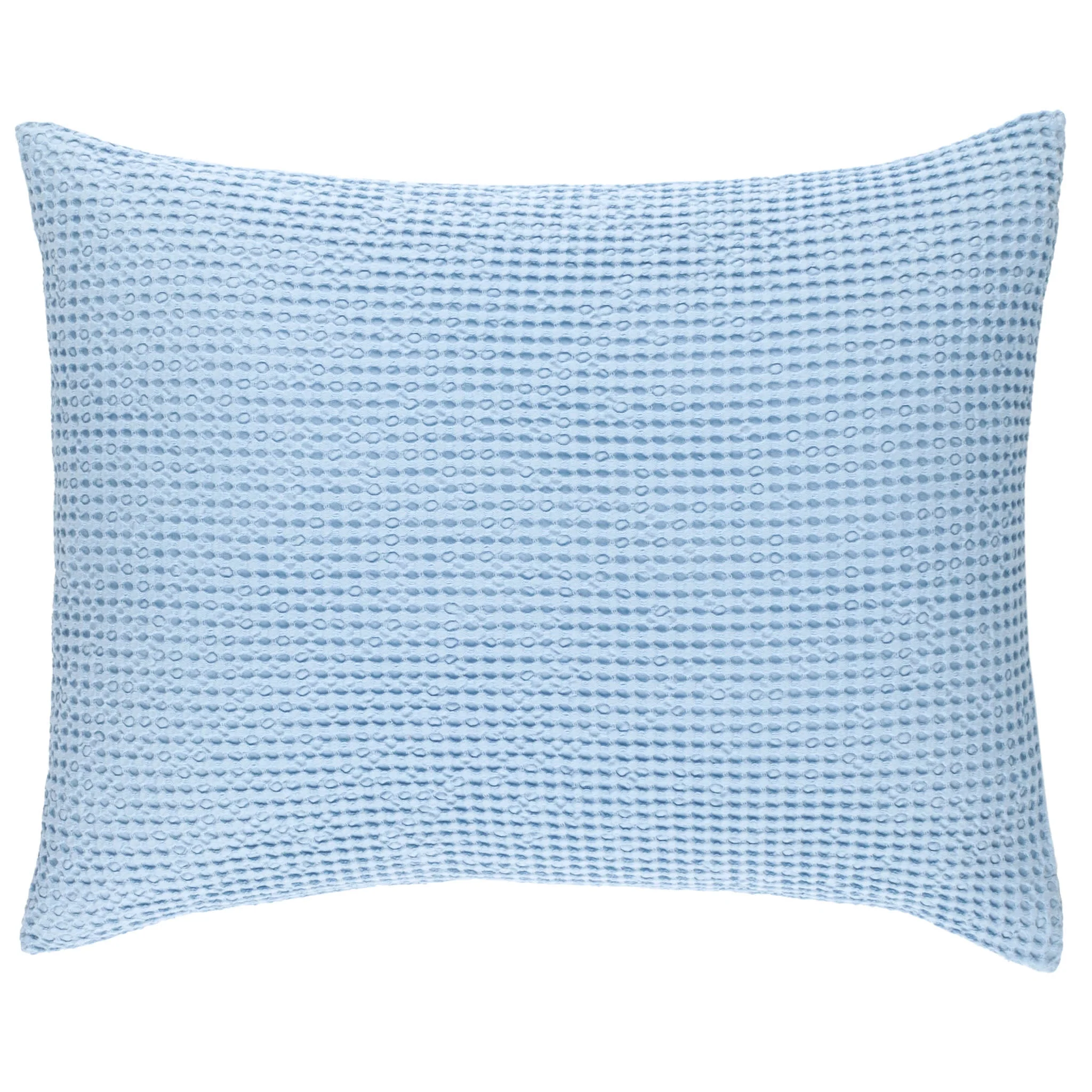 Bubble Matelasse Sham | Soft Blue - Image 2