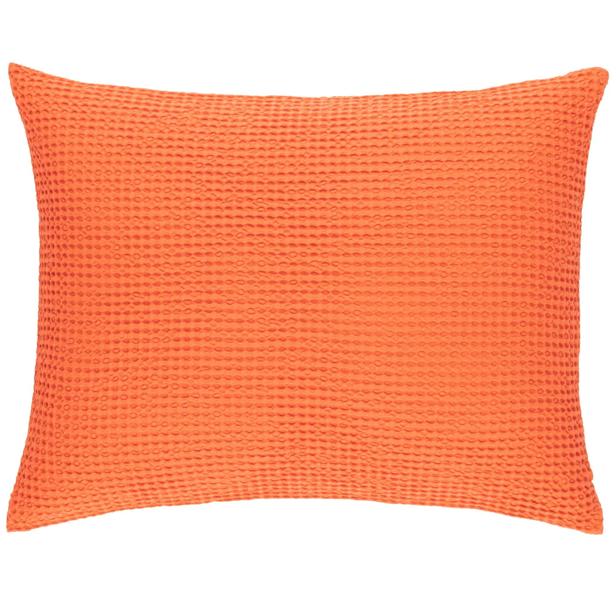 Bubble Matelasse Sham | Tangerine - Image 3