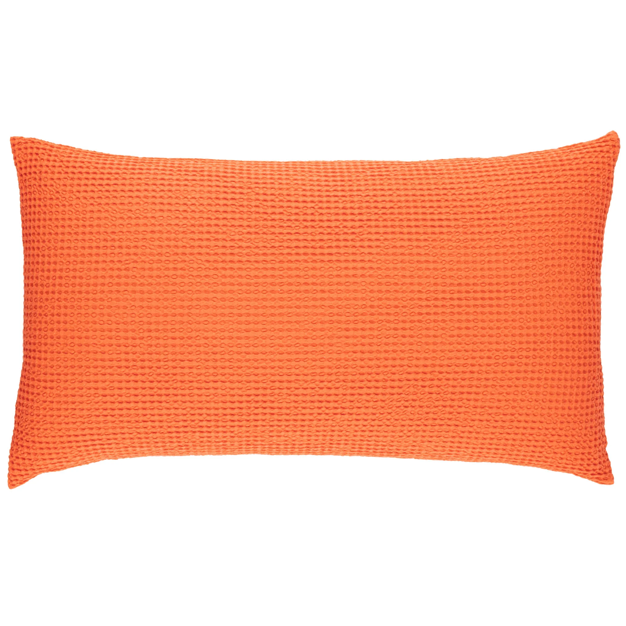 Bubble Matelasse Sham | Tangerine - Image 4