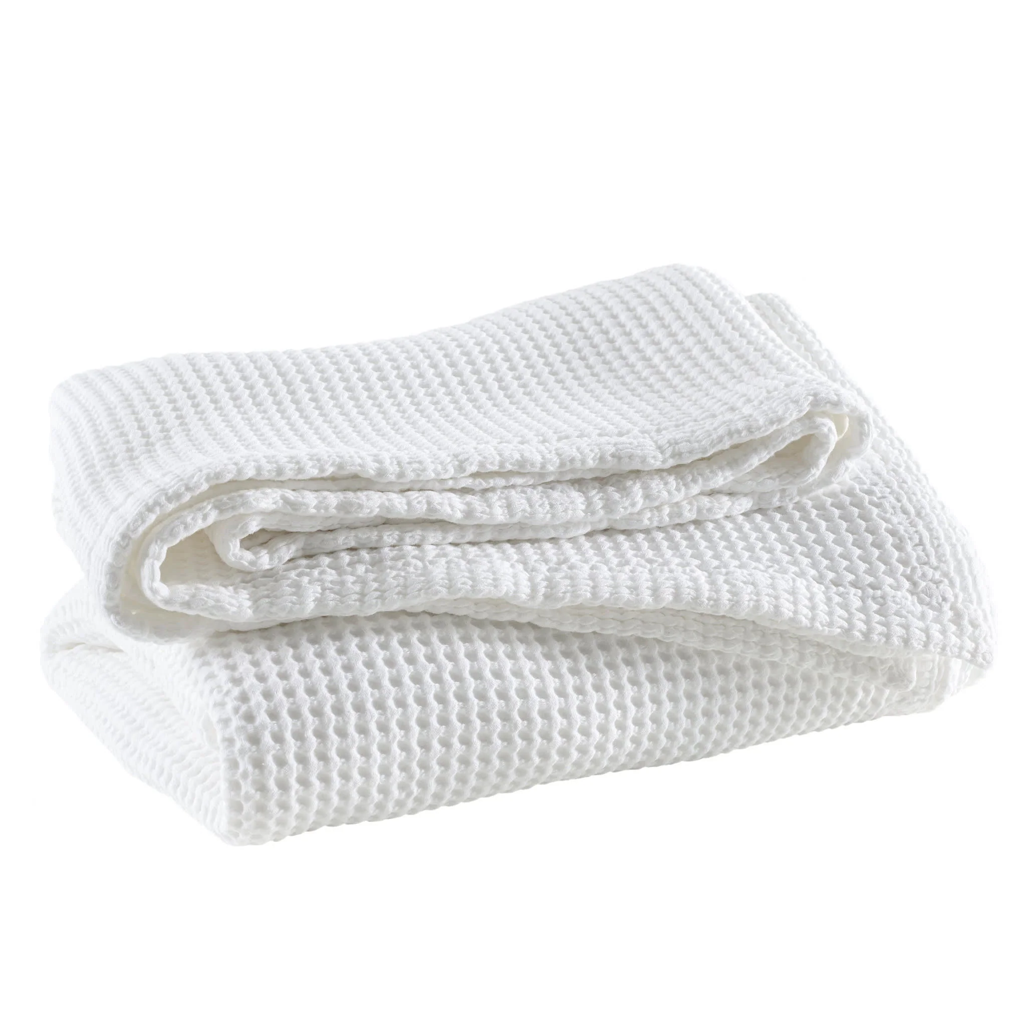 Bubble Matelasse Coverlet | White - Image 2