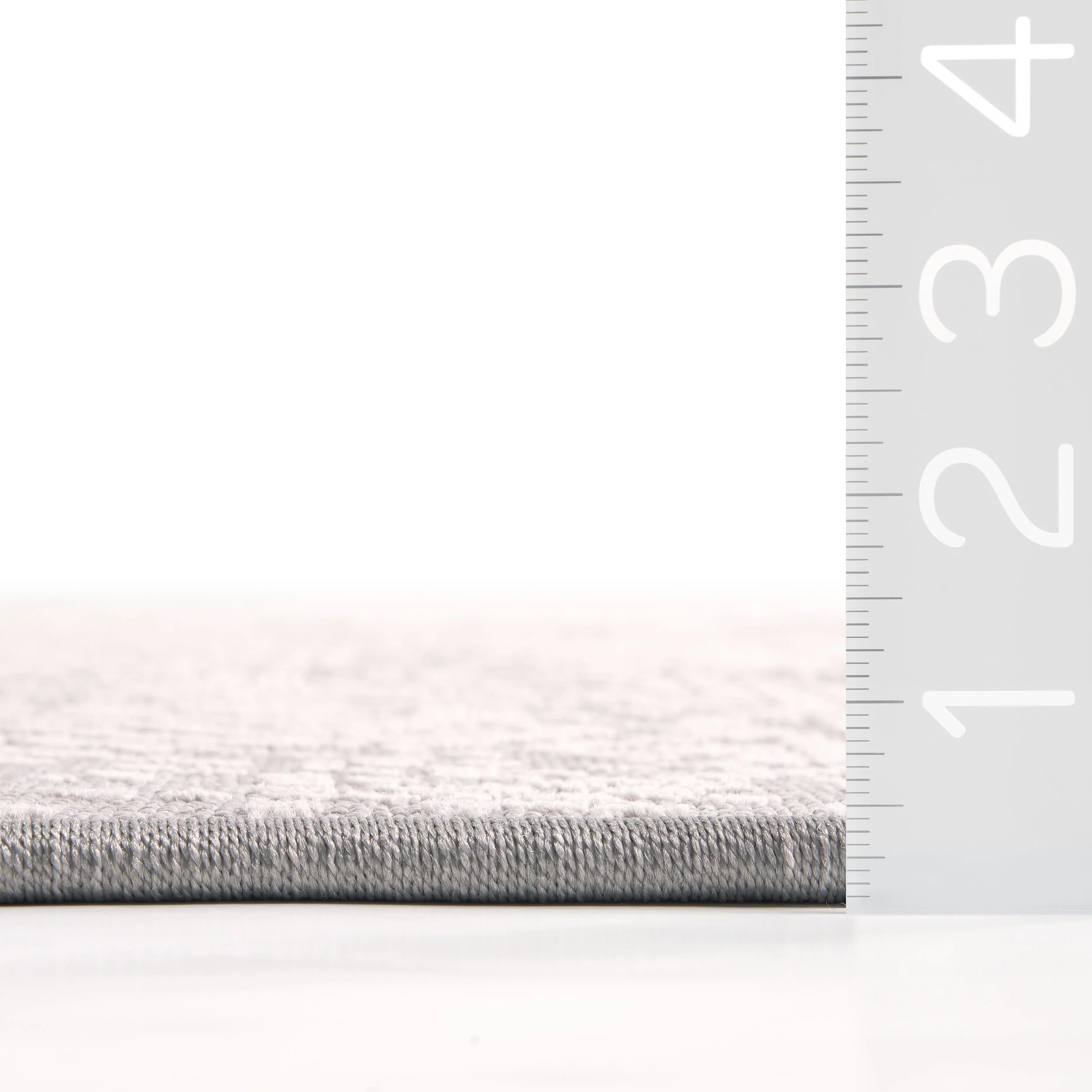Bunting Distressed Custom Rug | Dark Grey - Image 3