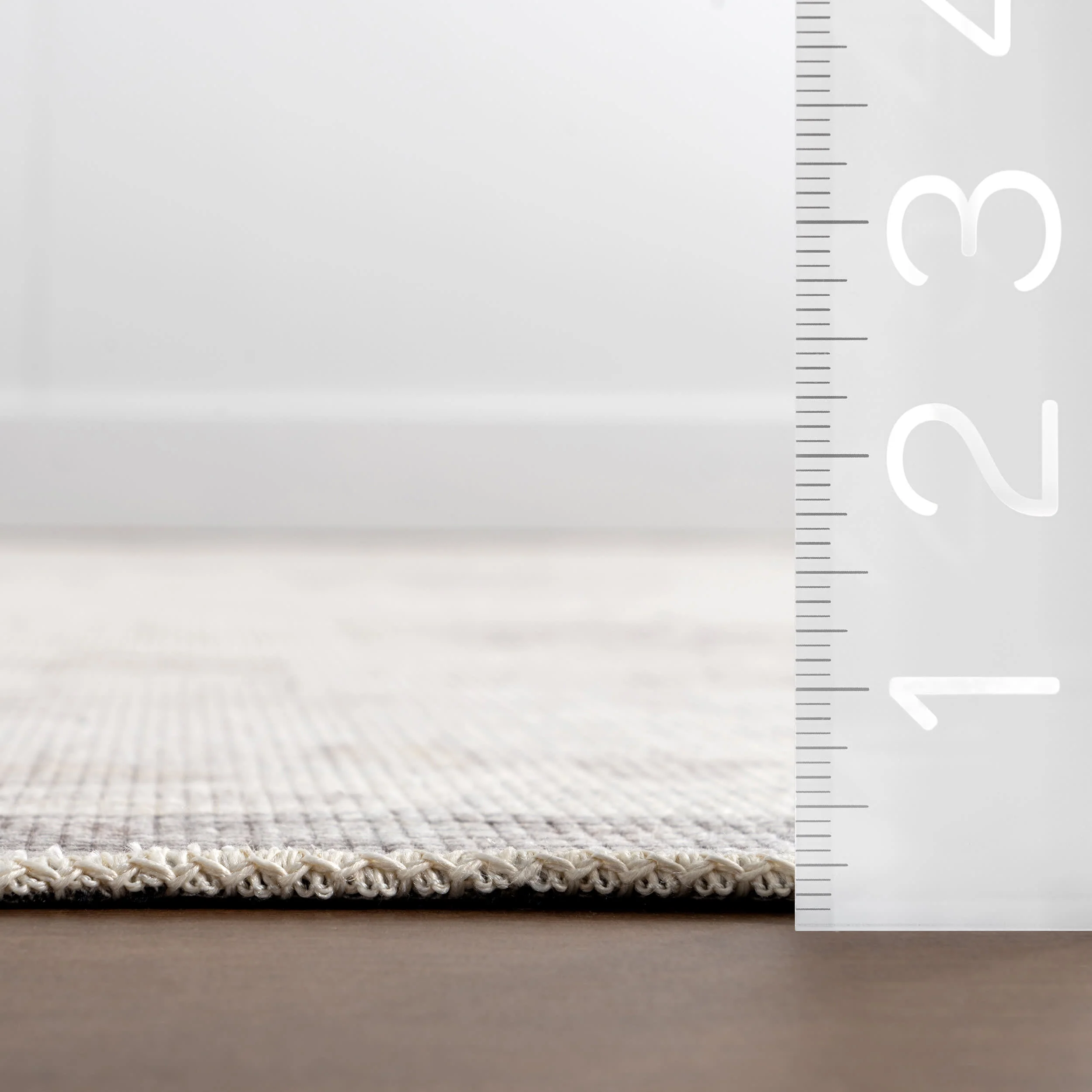 Cadence Floral Washable Rug | Taupe - Image 6