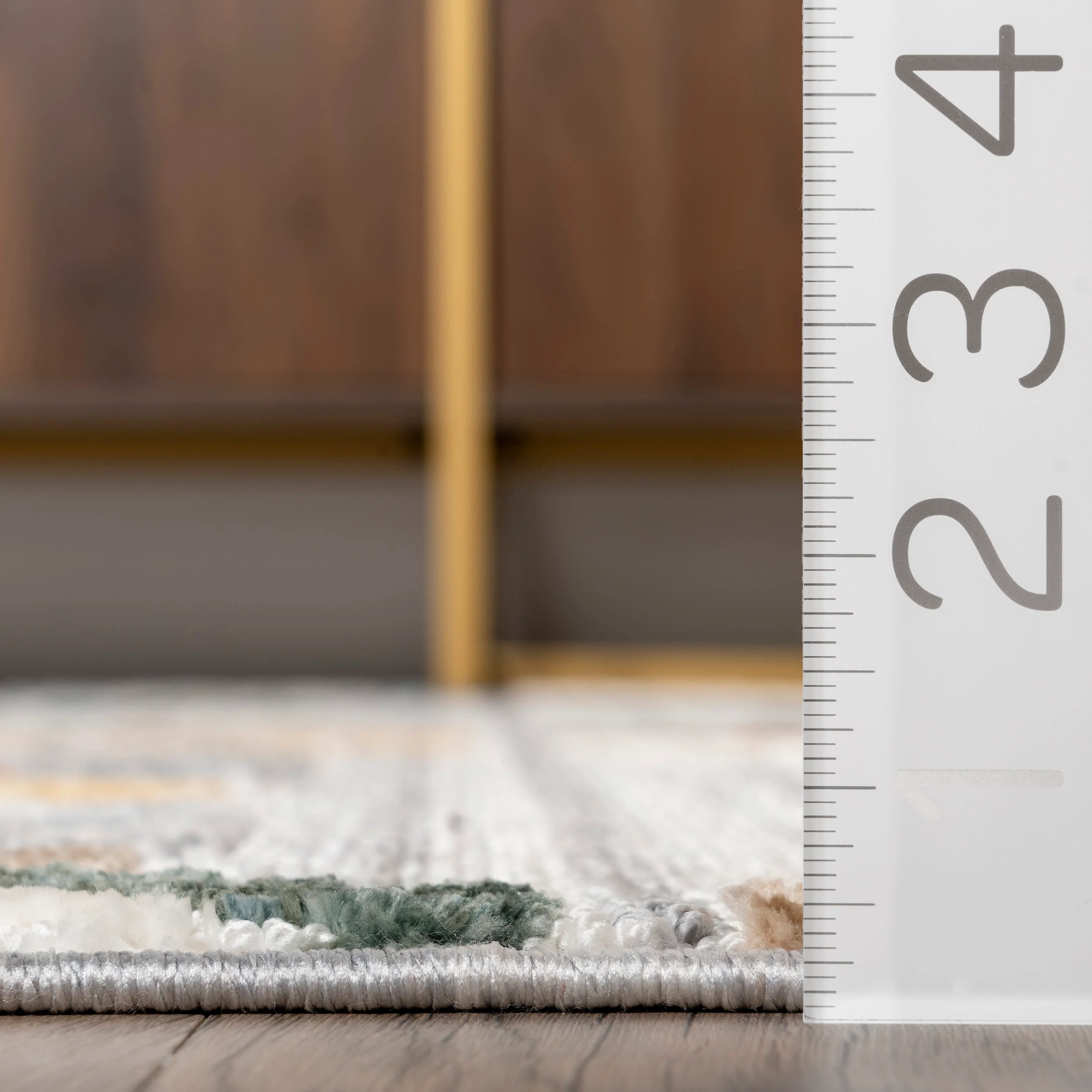 Cadie Iridescent Links Rug | Light Grey - Image 5