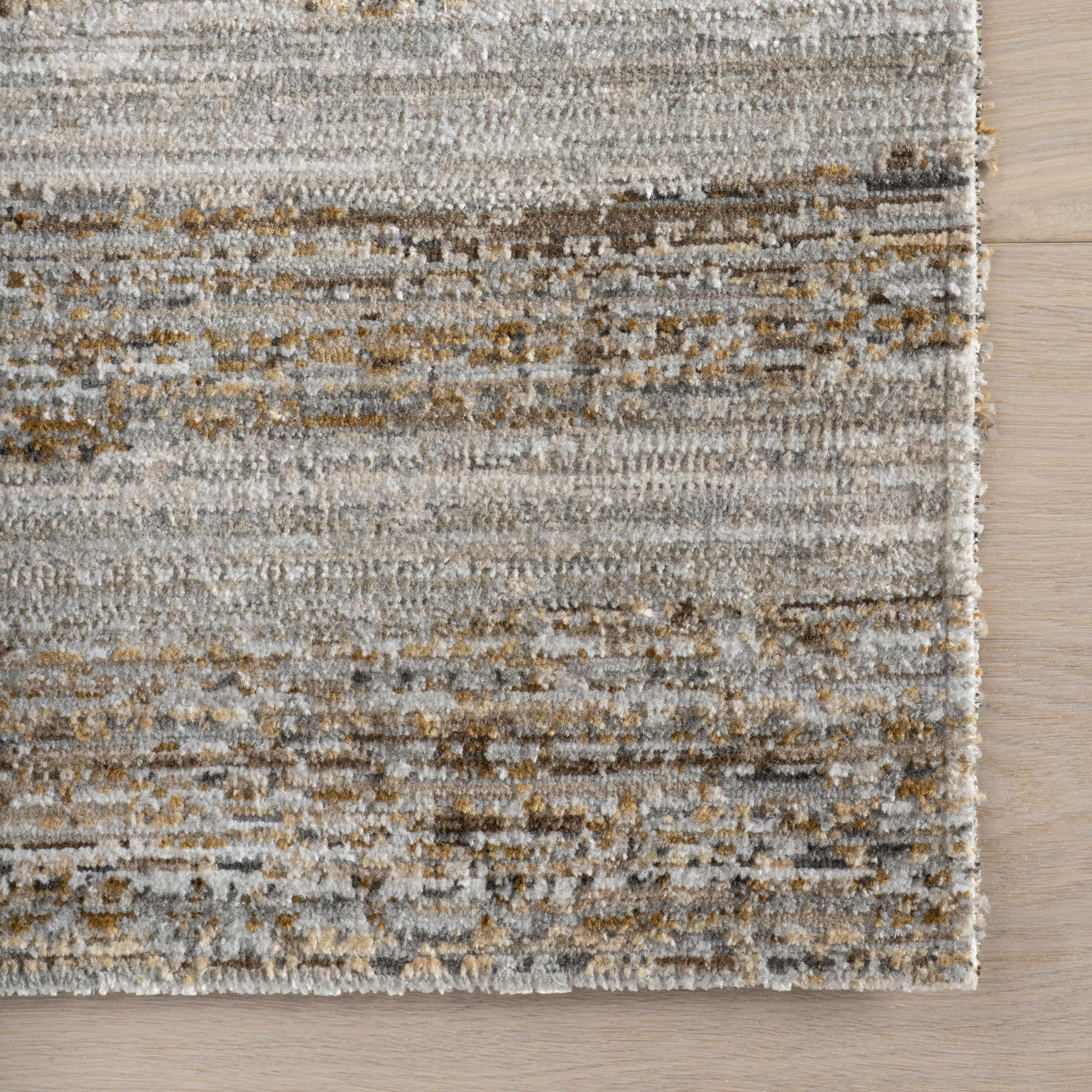 Caelae Modern Woven Abstract Indoor/Outdoor Washable Rug | Beige - Image 4