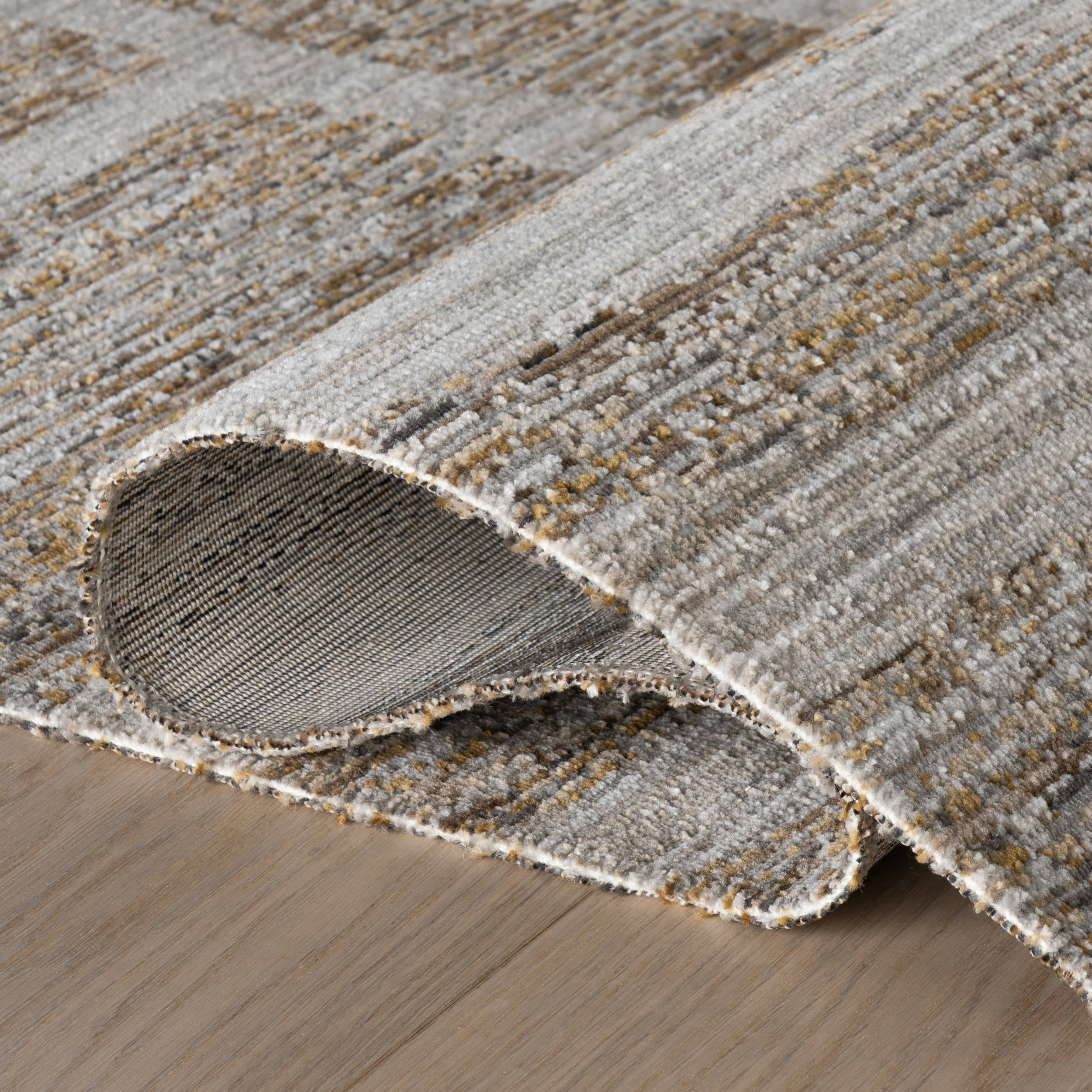 Caelae Modern Woven Abstract Indoor/Outdoor Washable Rug | Beige - Image 7