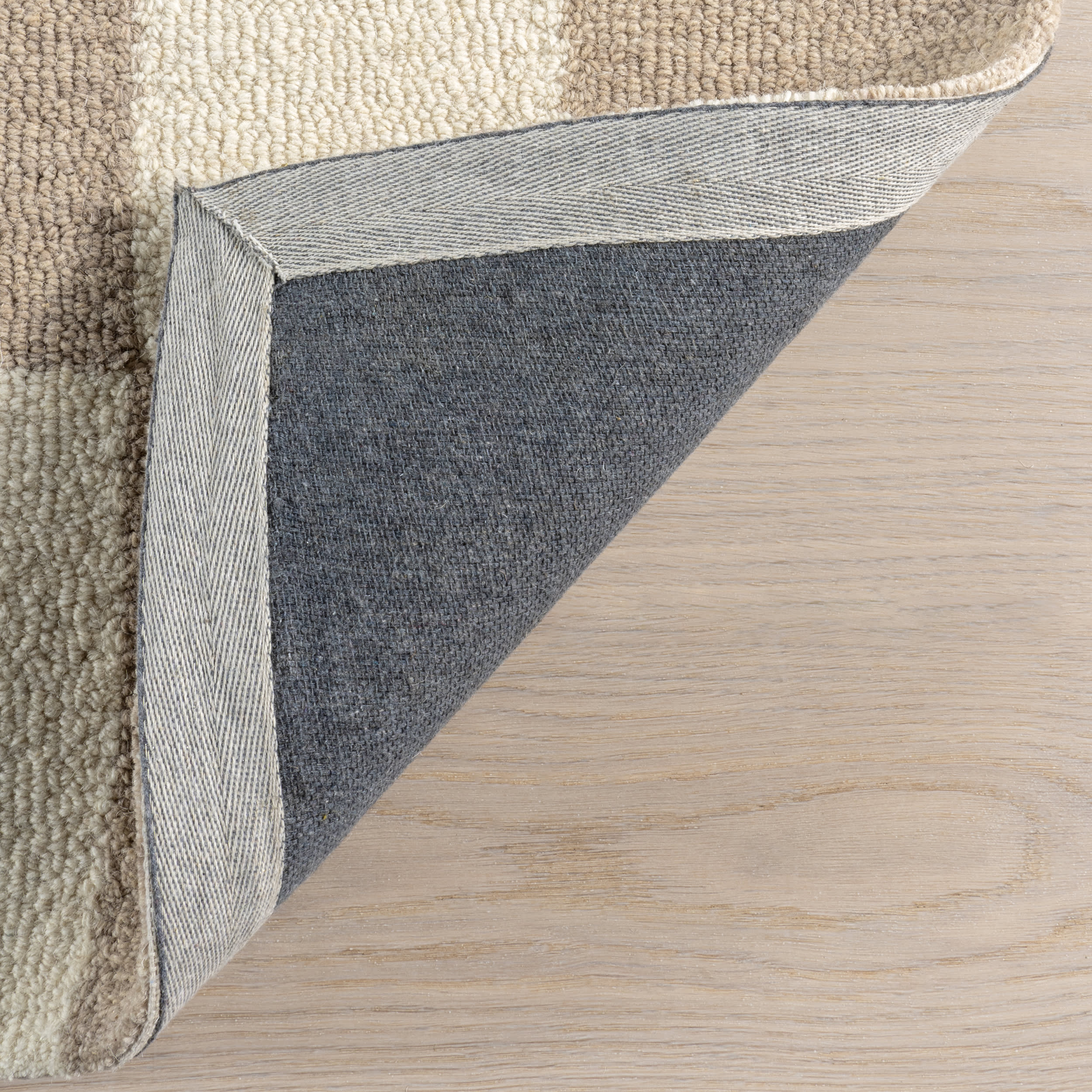 Caitlin Geometric Wool Rug | Beige - Image 6
