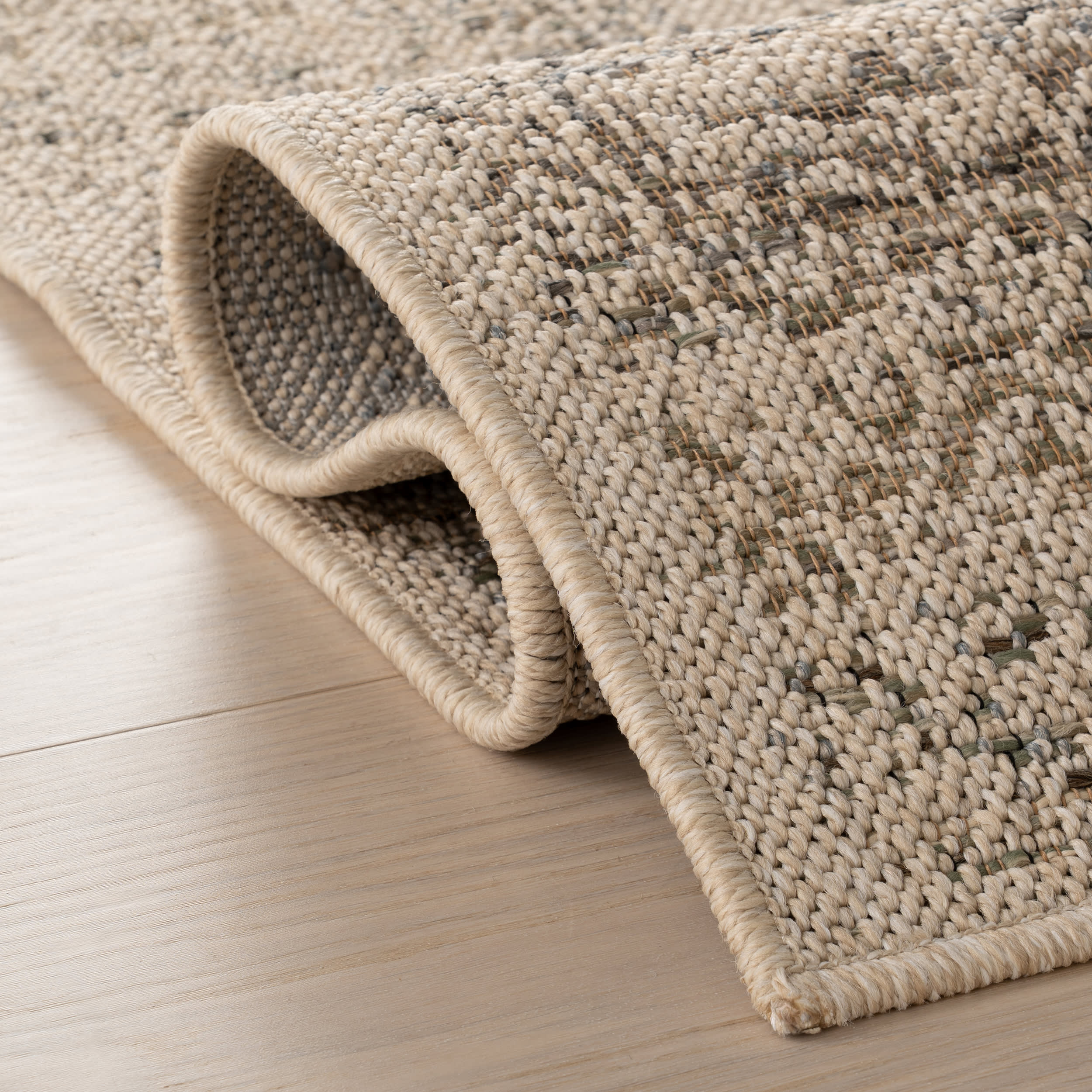 Calanthe Traditional Medallion Indoor/Outdoor Rug | Sand - Image 11