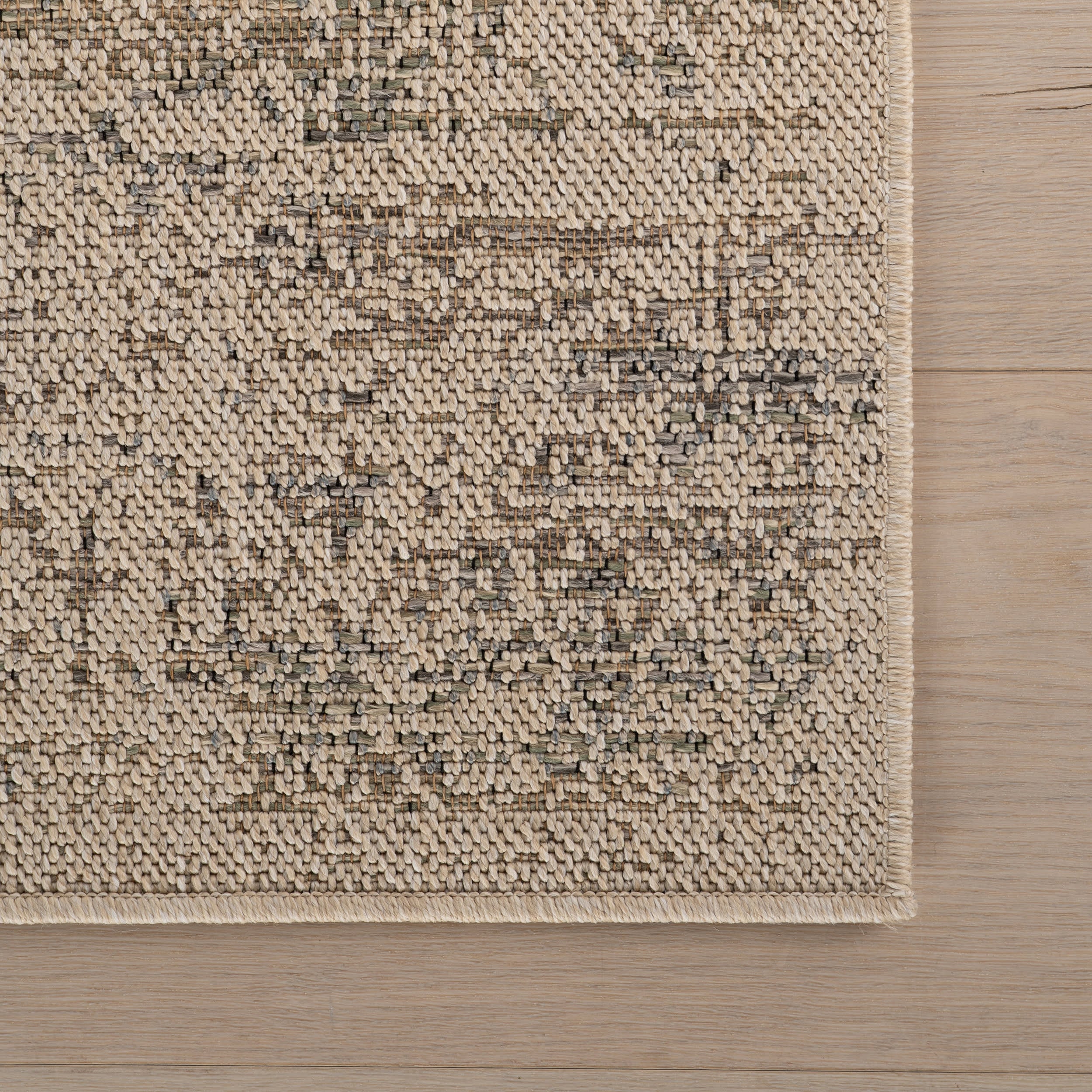 Calanthe Traditional Medallion Indoor/Outdoor Rug | Sand - Image 4