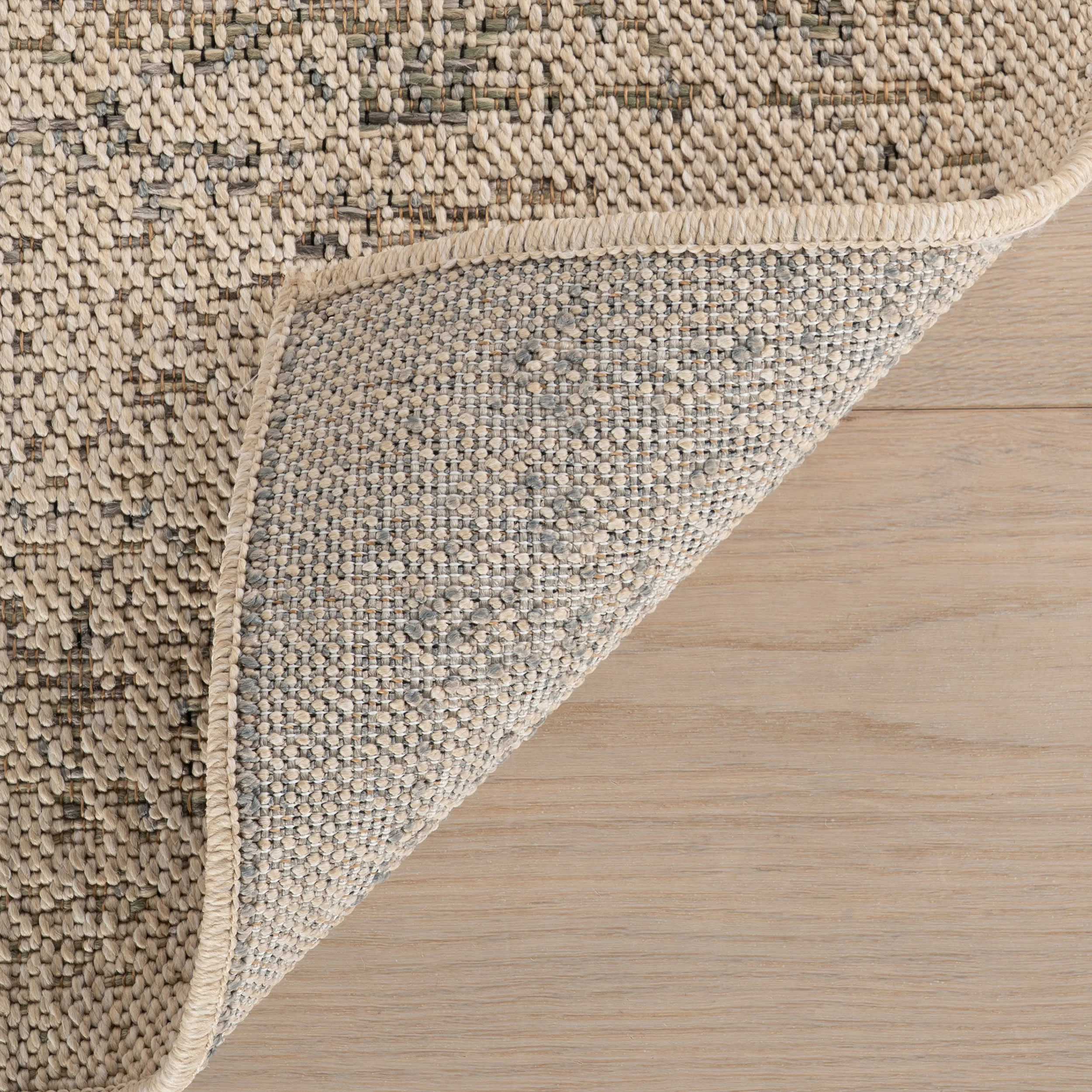 Calanthe Traditional Medallion Indoor/Outdoor Rug | Sand - Image 8
